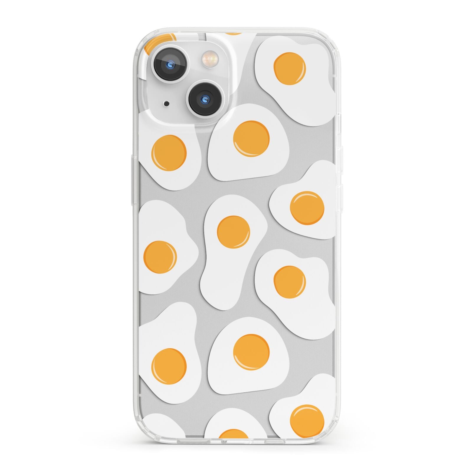 Fried Egg iPhone 13 Clear Bumper Case