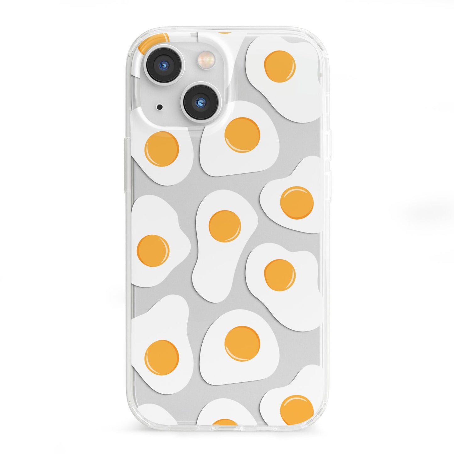 Fried Egg iPhone 13 Mini Clear Bumper Case