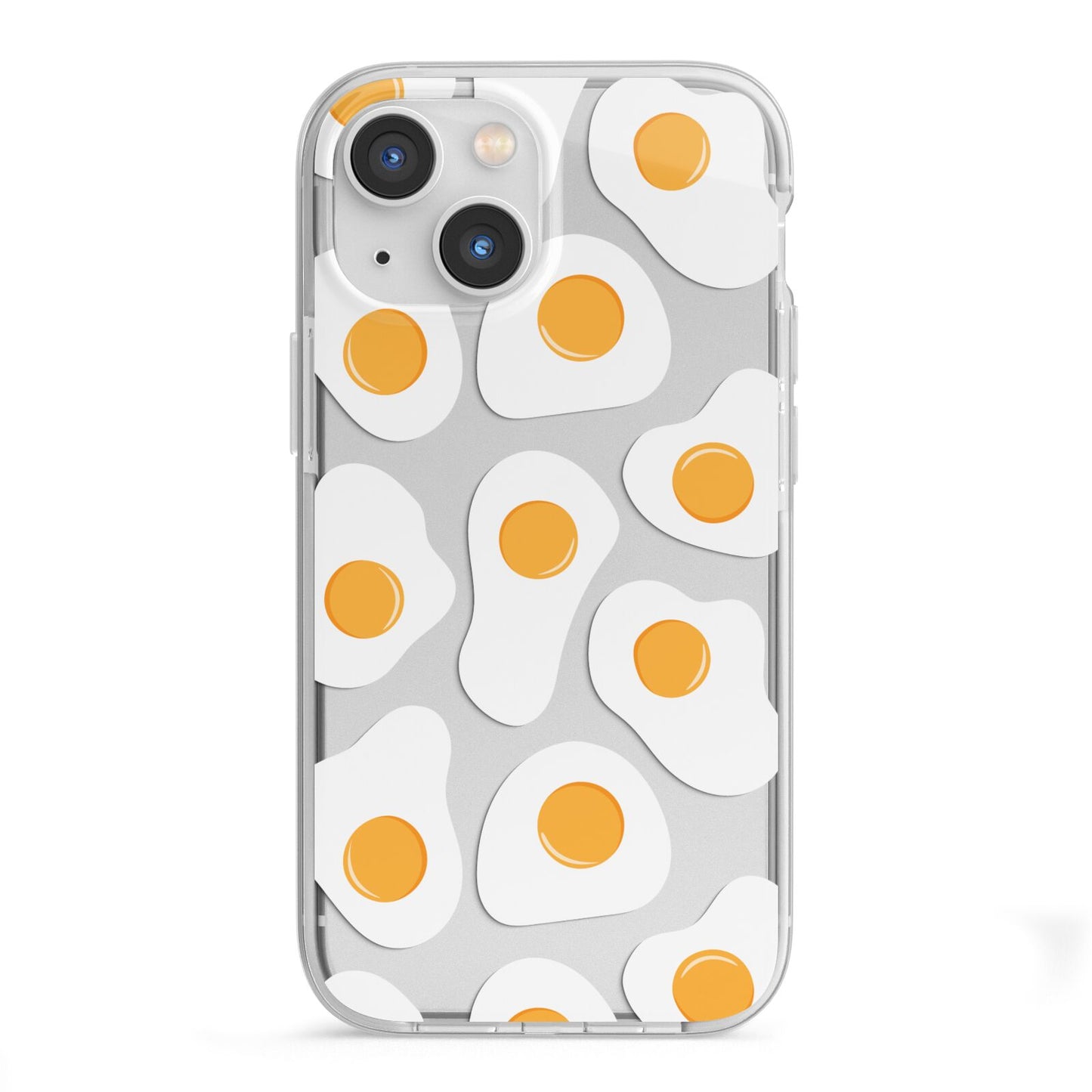 Fried Egg iPhone 13 Mini TPU Impact Case with White Edges