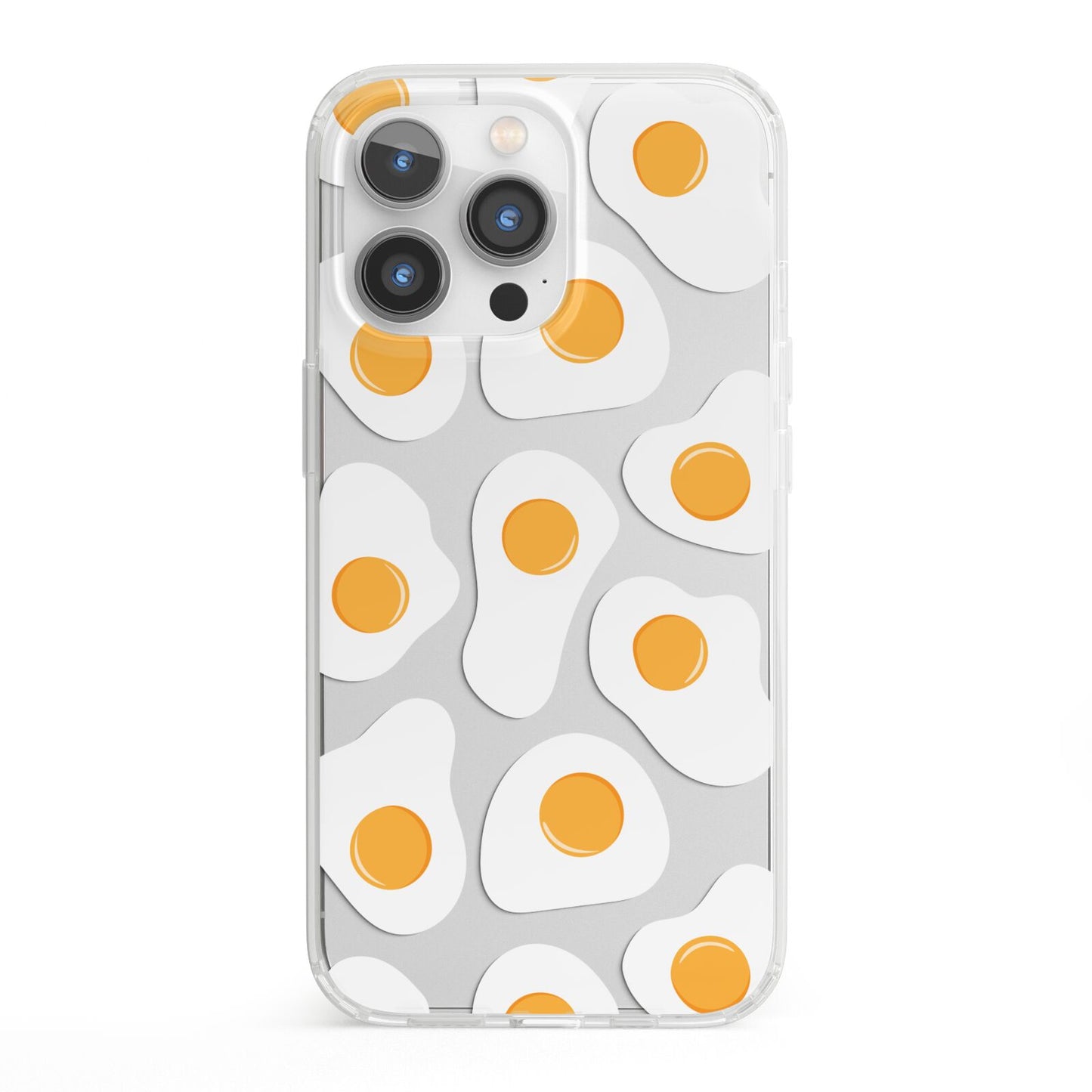 Fried Egg iPhone 13 Pro Clear Bumper Case