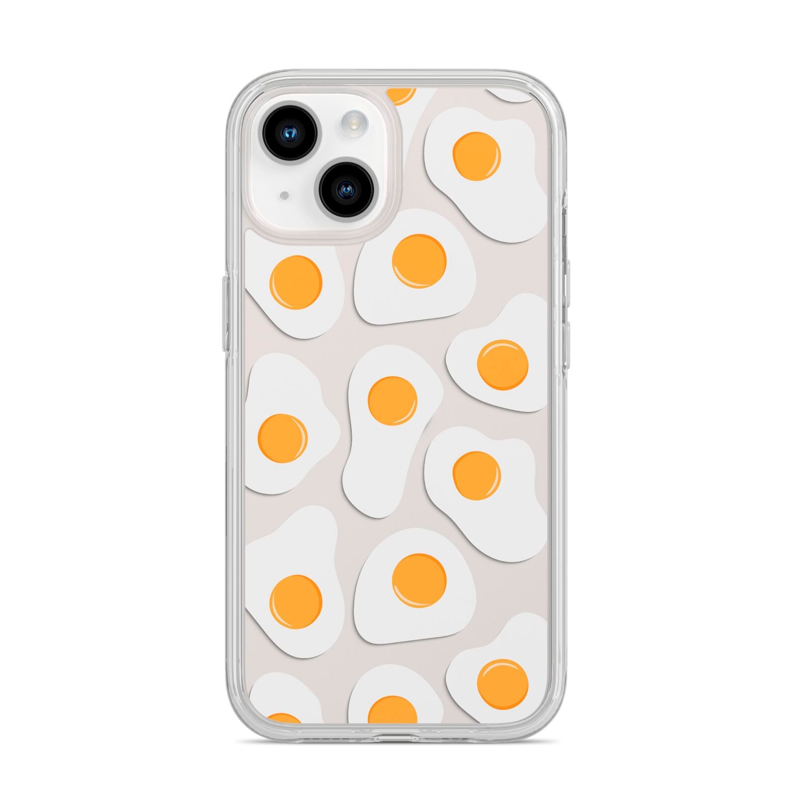 Fried Egg iPhone 14 Clear Tough Case Starlight