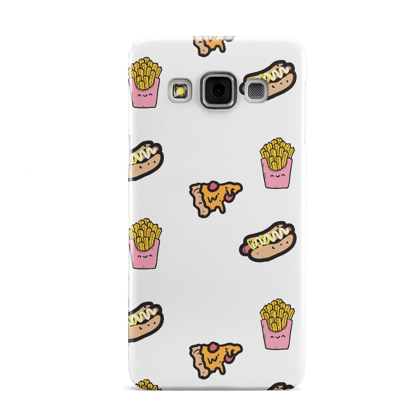 Fries Pizza Hot Dog Samsung Galaxy A3 Case