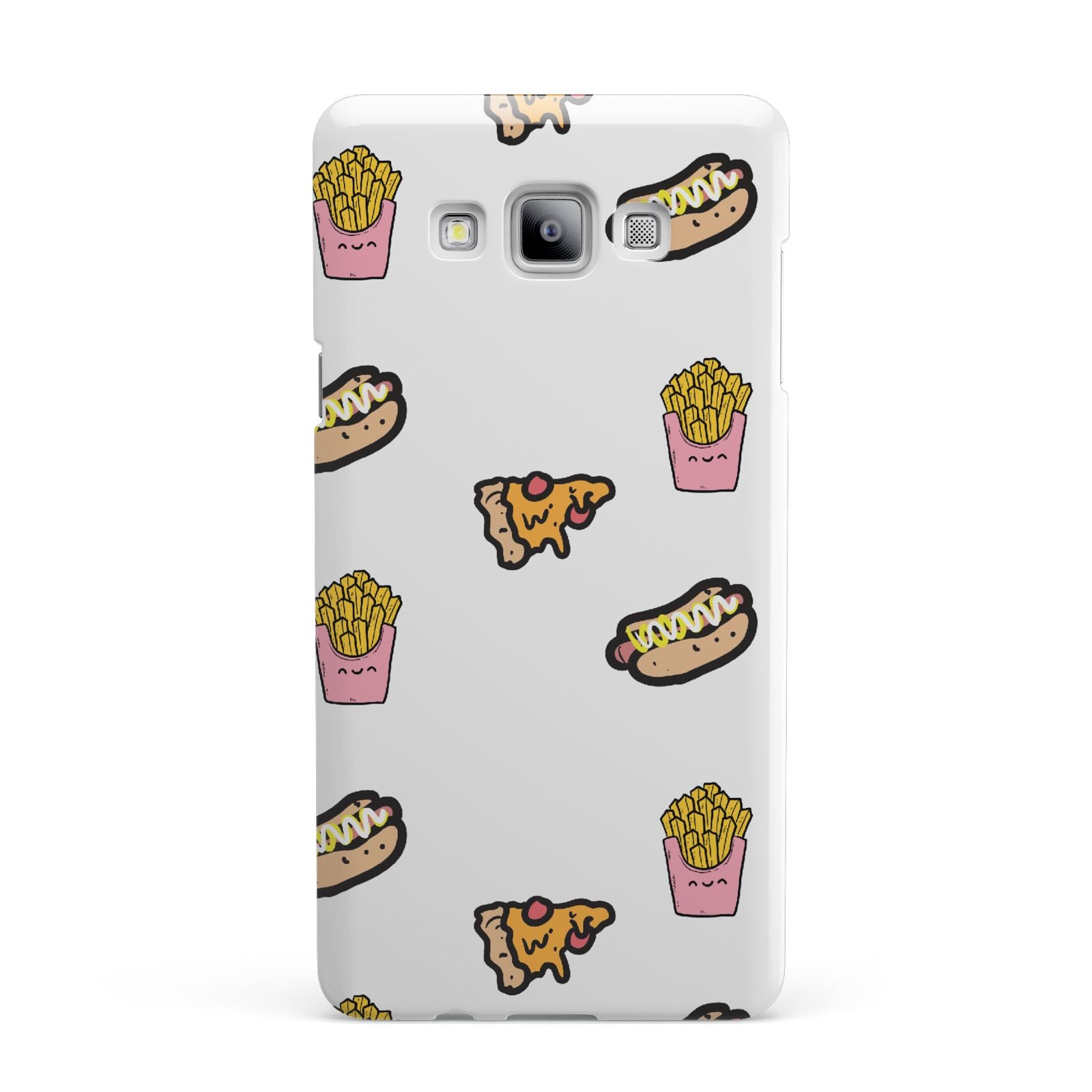 Fries Pizza Hot Dog Samsung Galaxy A7 2015 Case