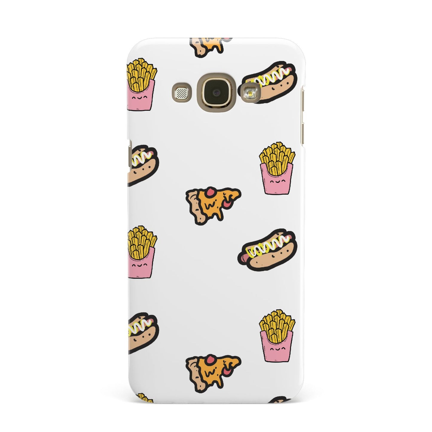 Fries Pizza Hot Dog Samsung Galaxy A8 Case