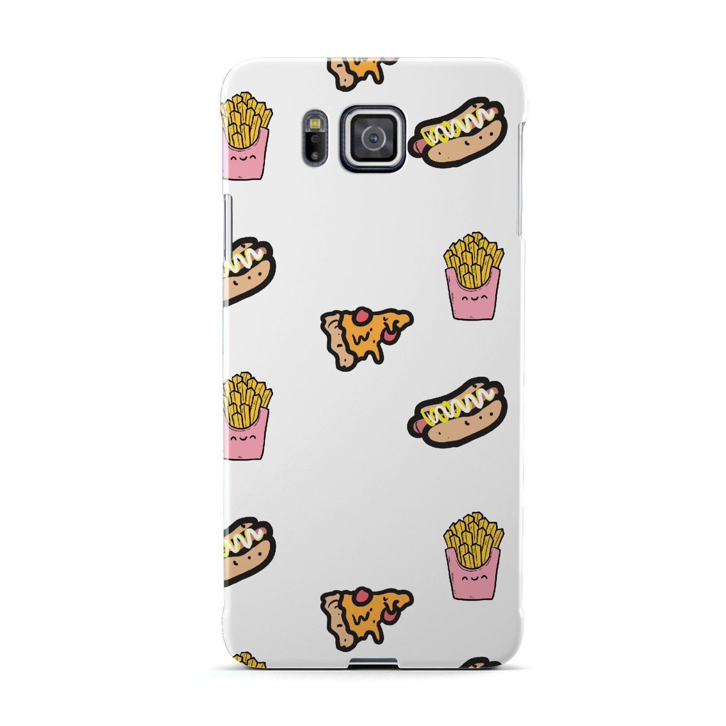 Fries Pizza Hot Dog Samsung Galaxy Alpha Case