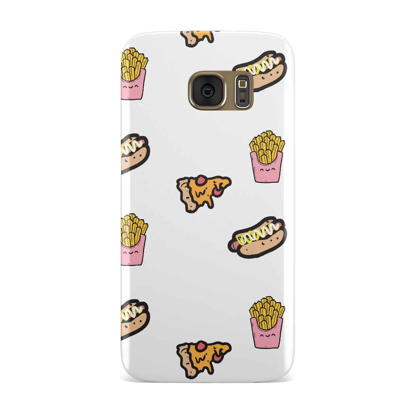 Fries Pizza Hot Dog Samsung Galaxy Case