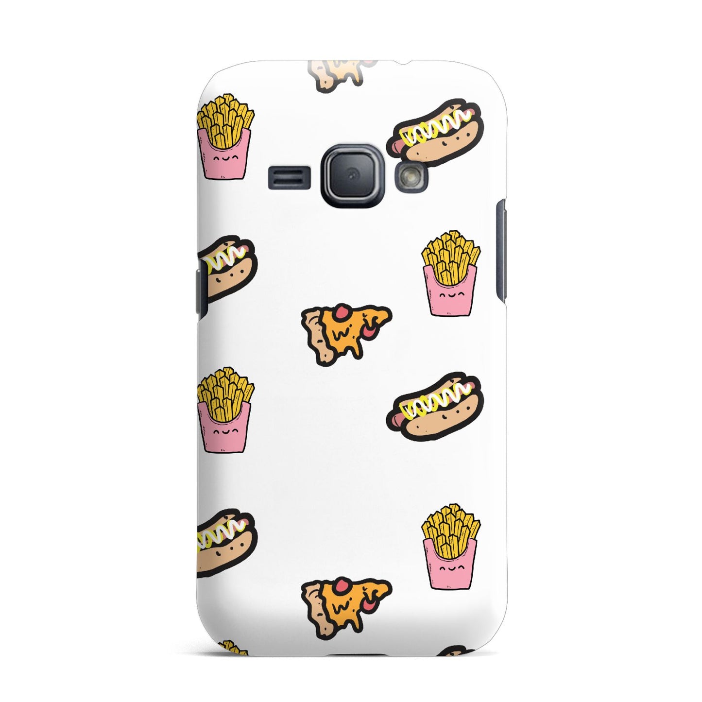 Fries Pizza Hot Dog Samsung Galaxy J1 2016 Case