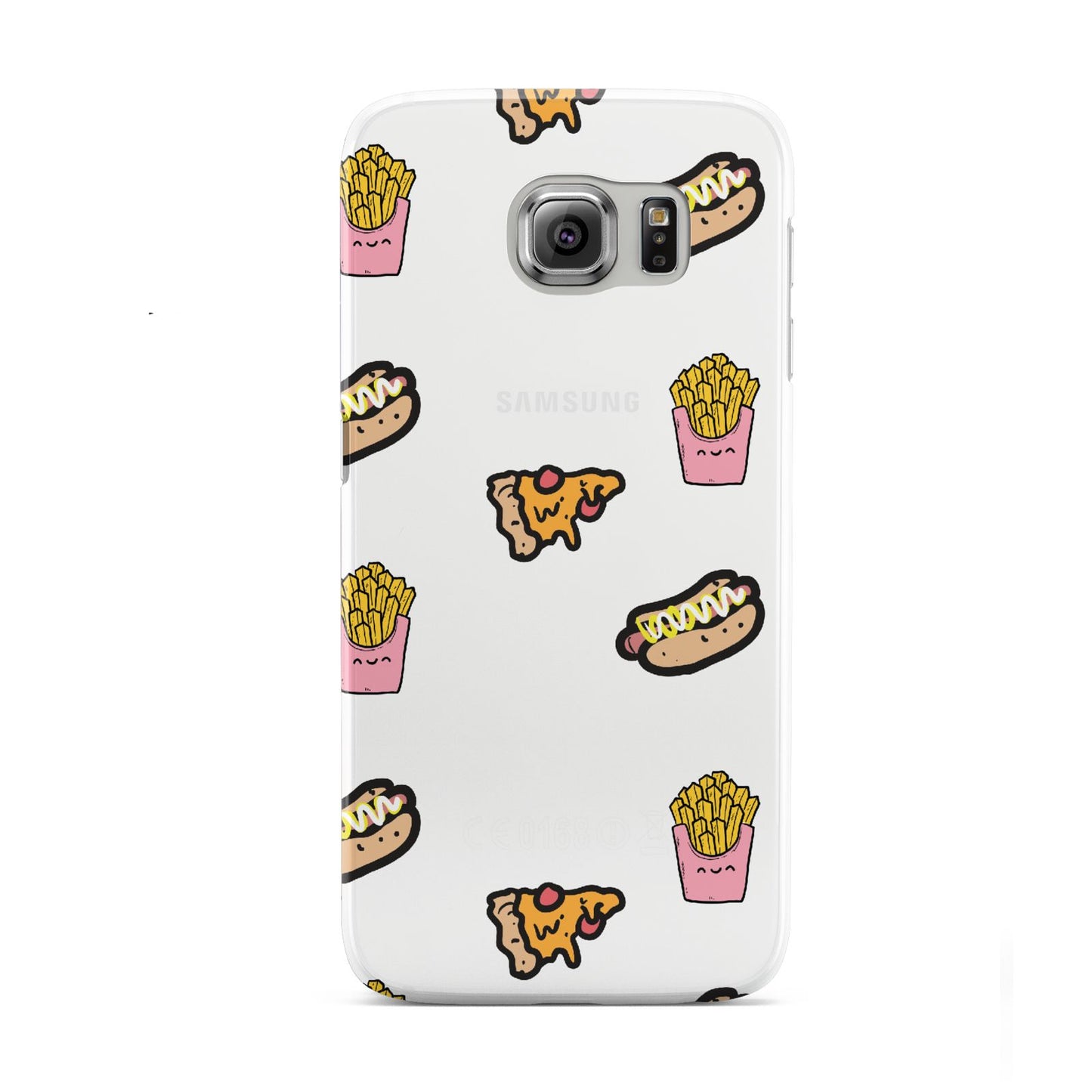 Fries Pizza Hot Dog Samsung Galaxy S6 Case