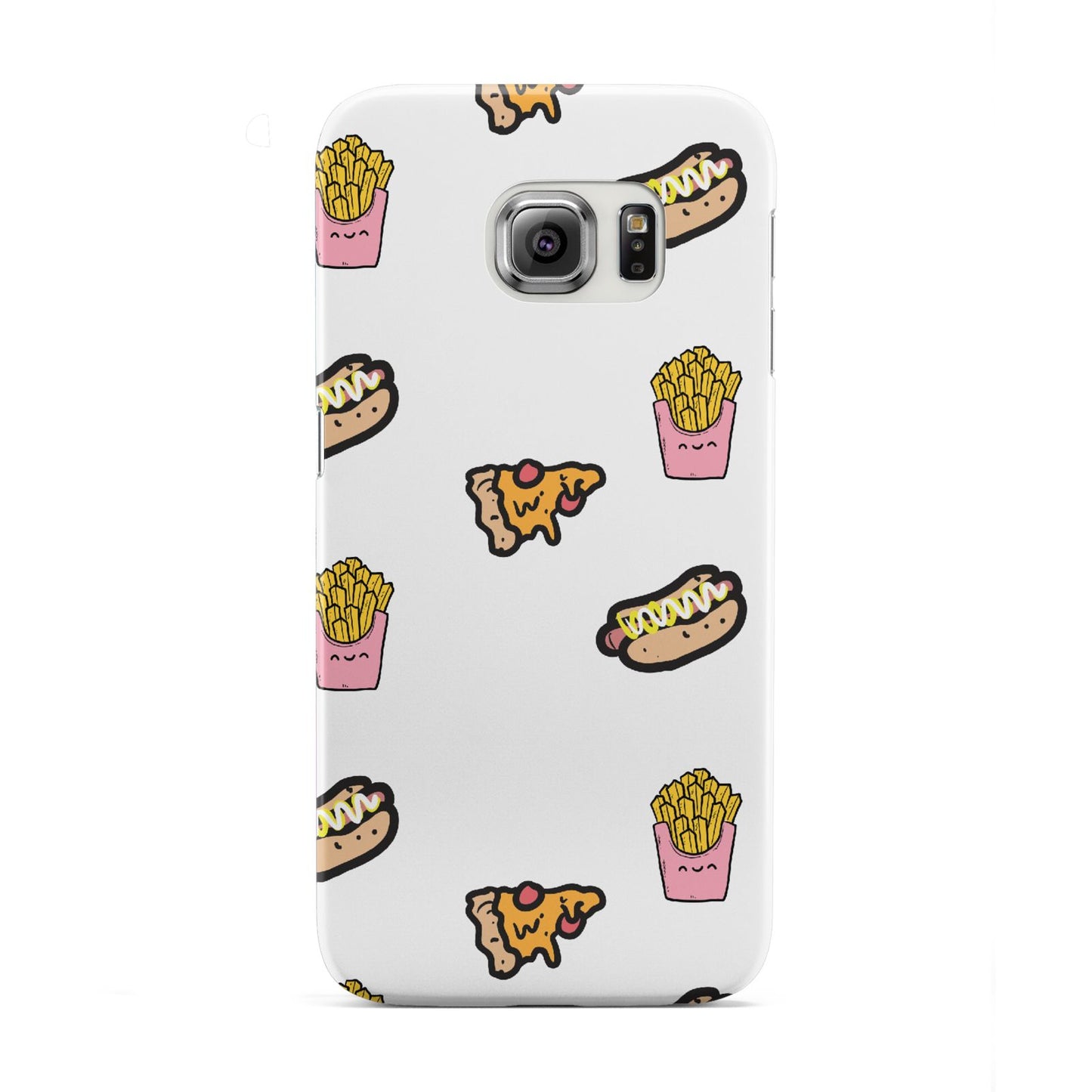 Fries Pizza Hot Dog Samsung Galaxy S6 Edge Case