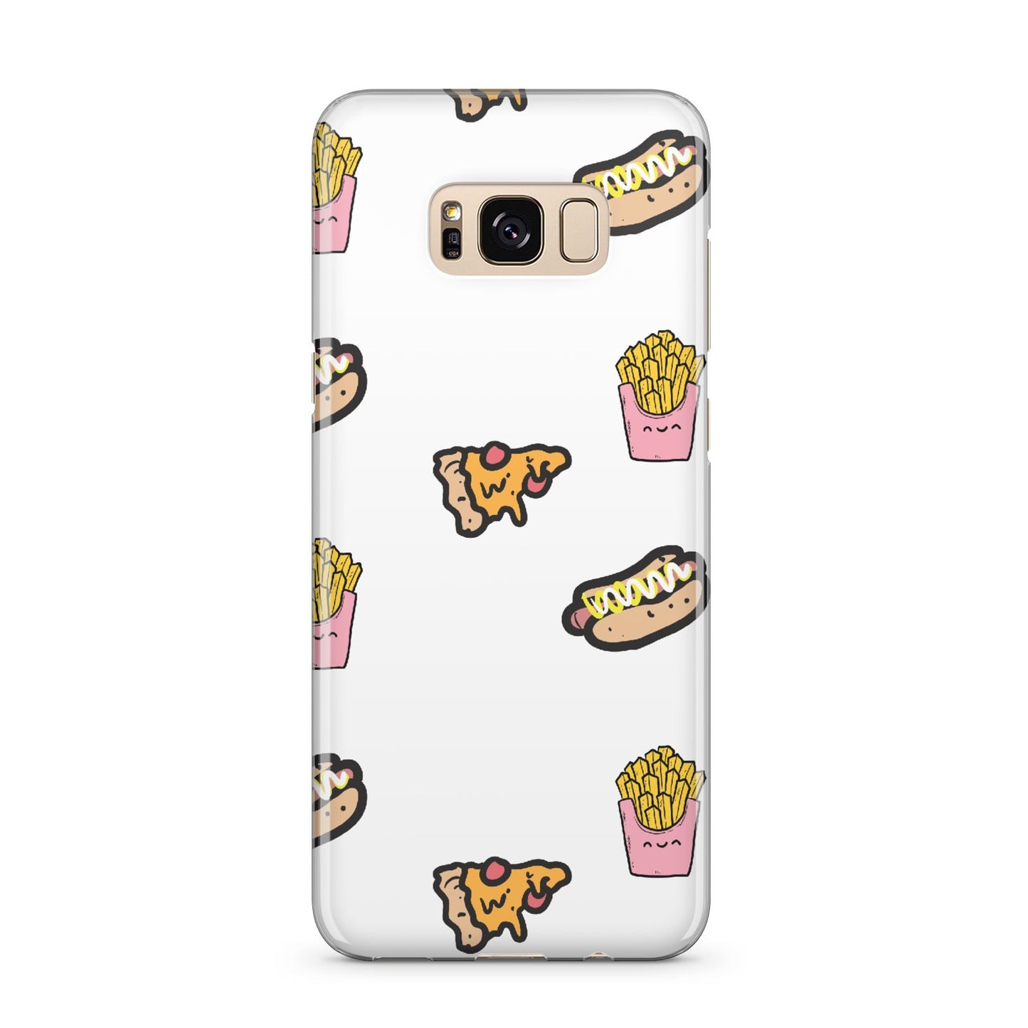 Fries Pizza Hot Dog Samsung Galaxy S8 Plus Case