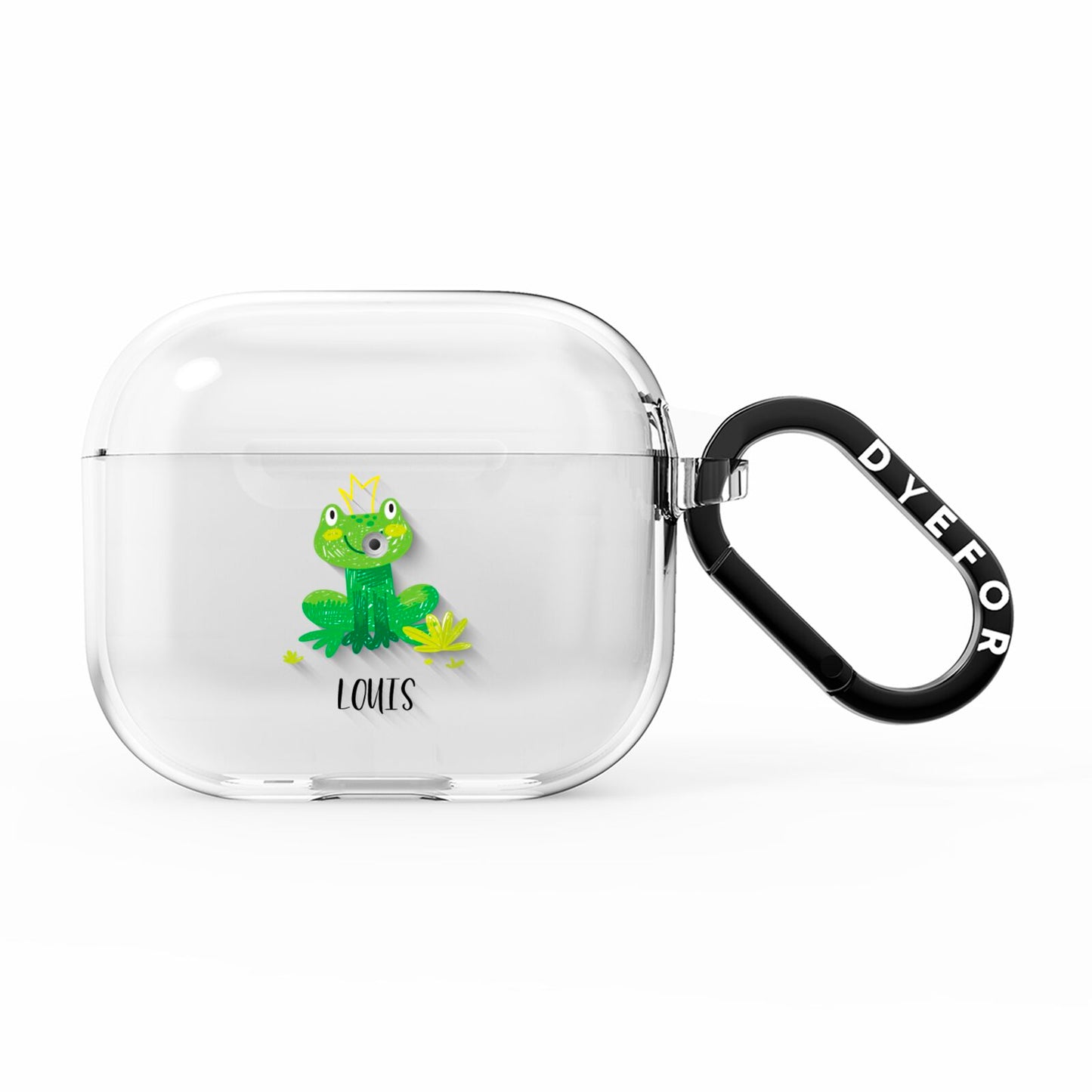 Frog Prince Custom AirPods Clear Case 3rd Gen