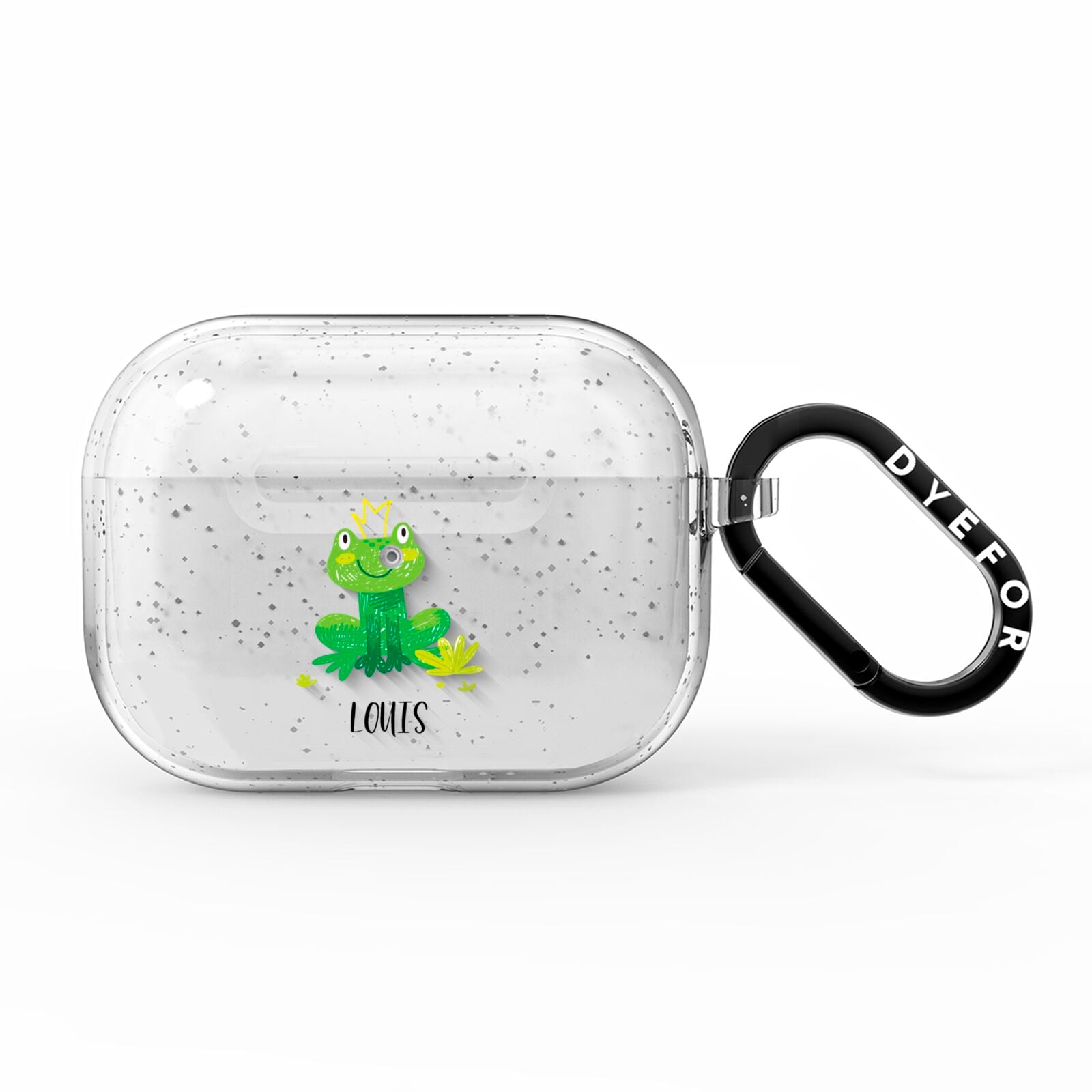 Frog Prince Custom AirPods Pro Glitter Case