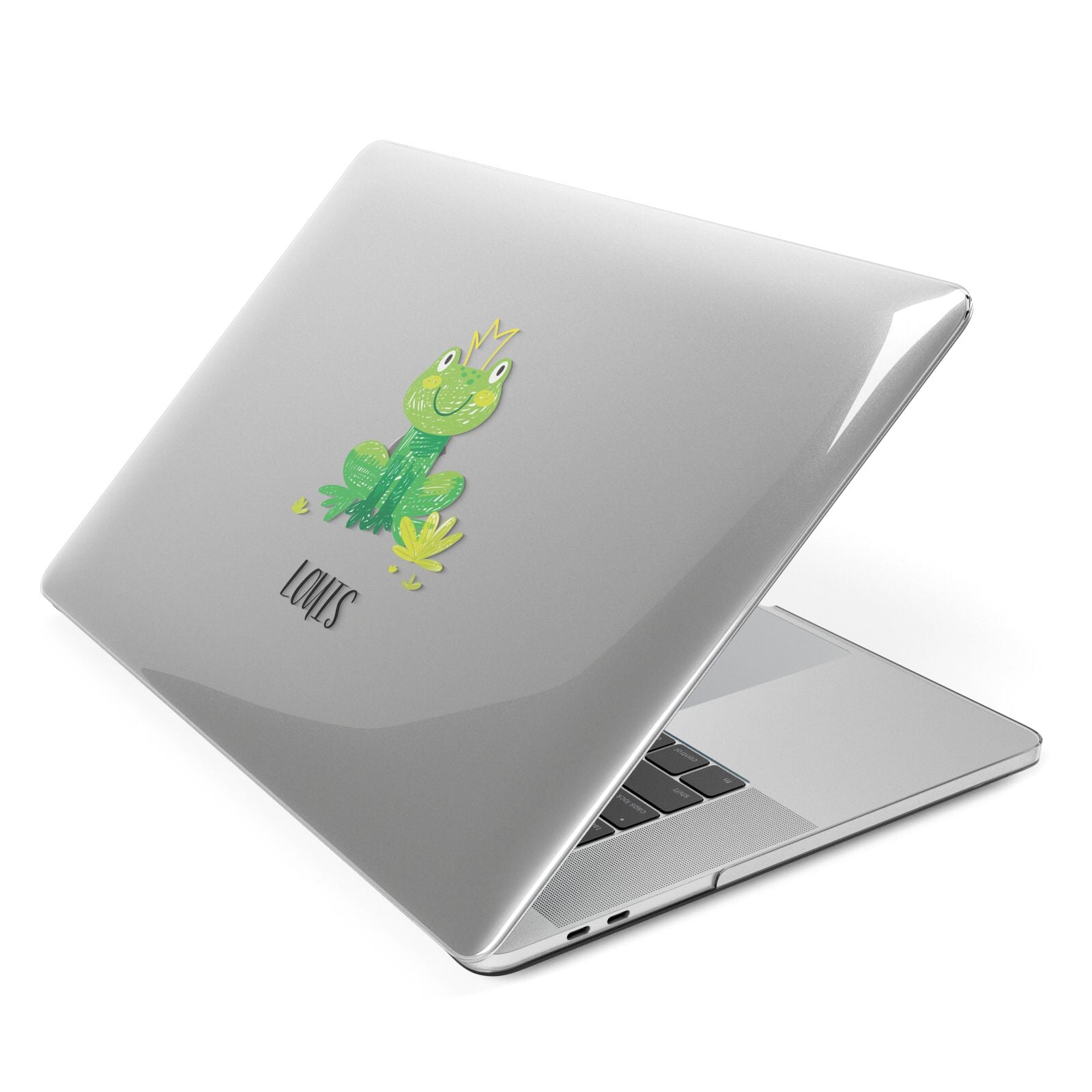 Frog Prince Custom Apple MacBook Case Side View