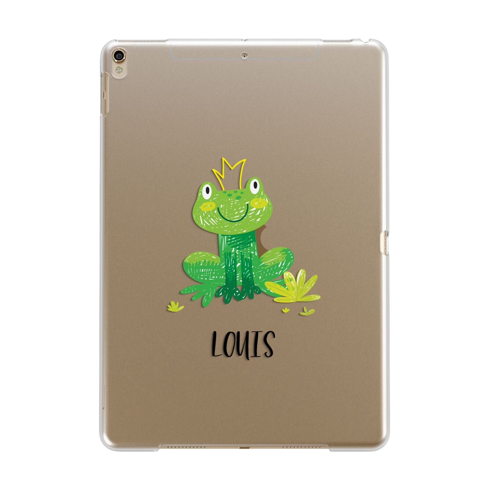 Frog Prince Custom Apple iPad Gold Case