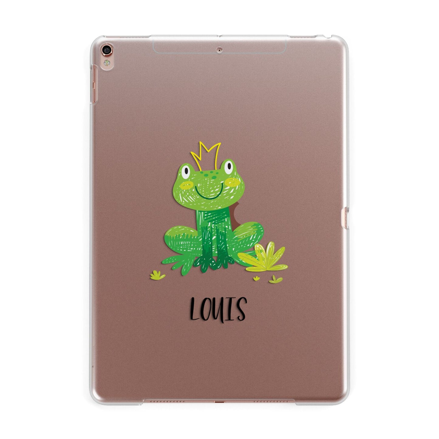 Frog Prince Custom Apple iPad Rose Gold Case