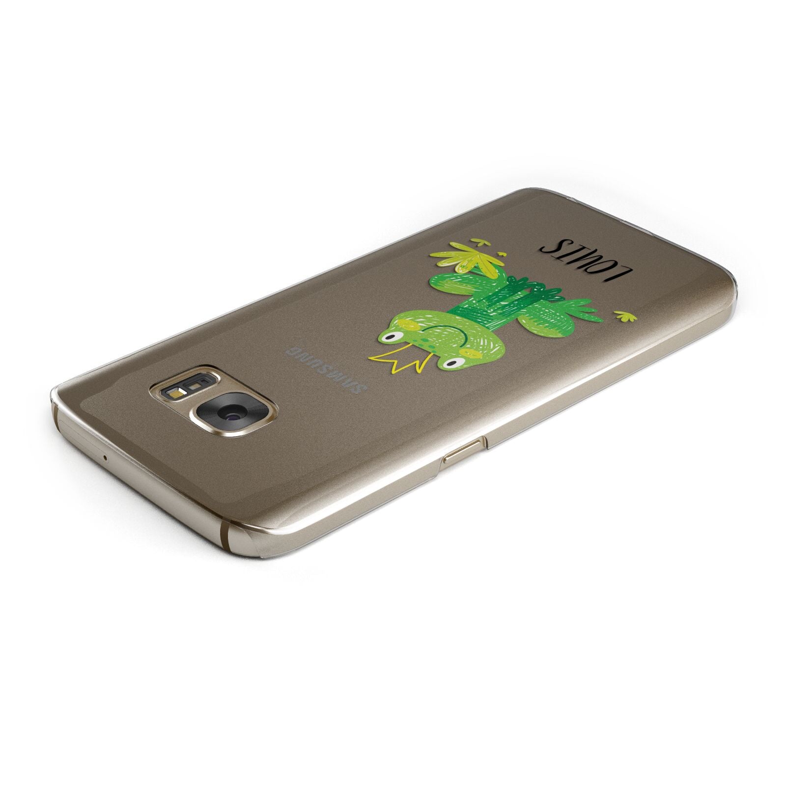 Frog Prince Custom Samsung Galaxy Case Top Cutout