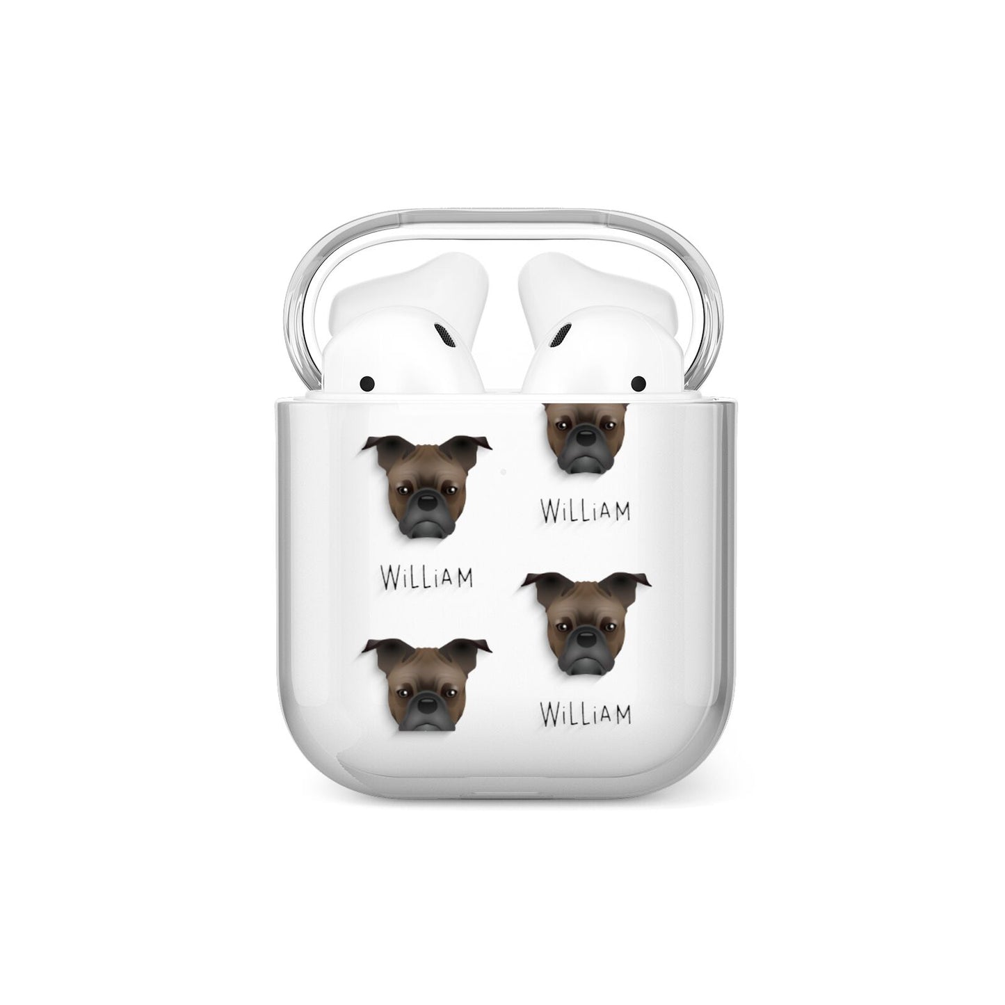 Frug Icon with Name AirPods Case