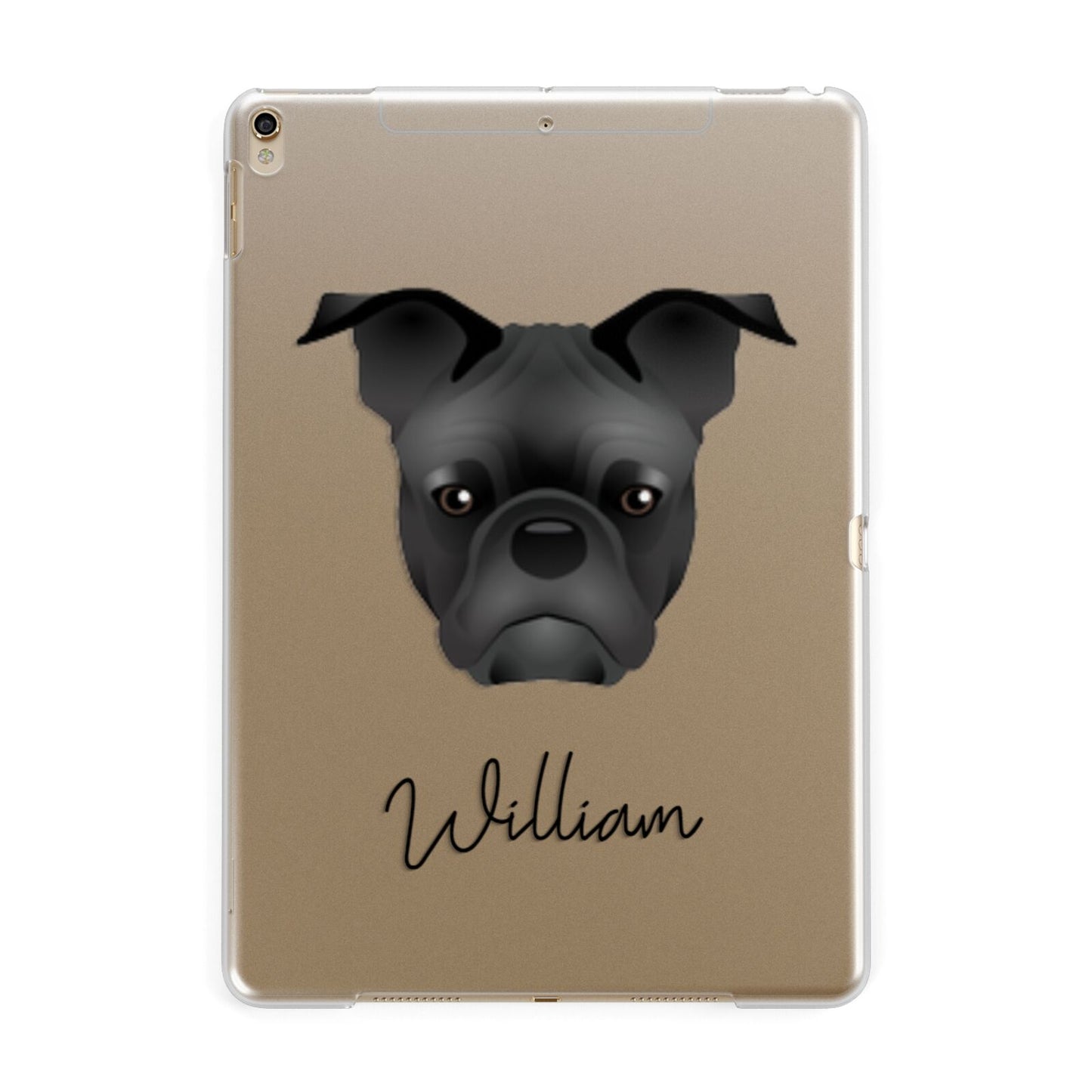 Frug Personalised Apple iPad Gold Case