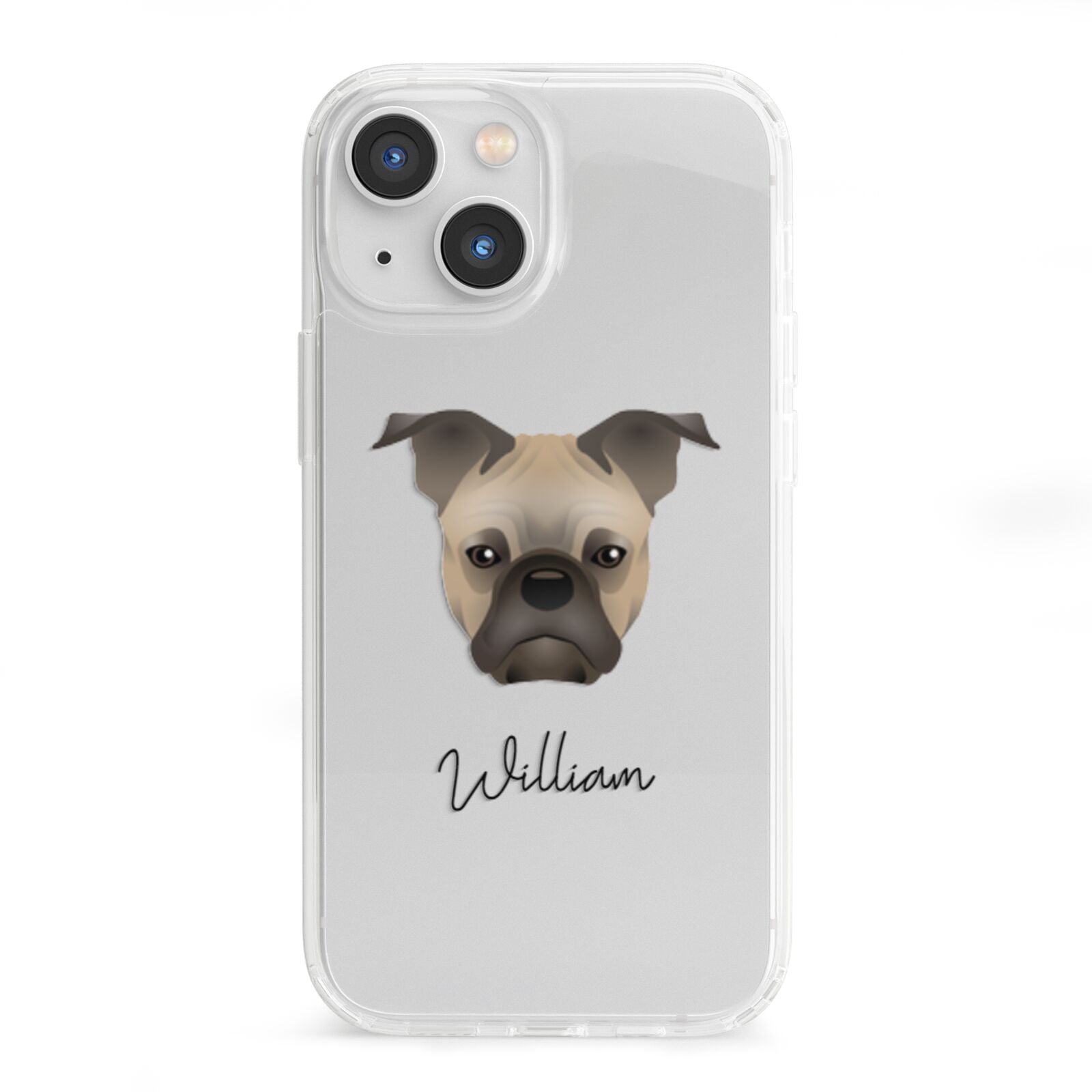 Frug Personalised iPhone 13 Mini Clear Bumper Case