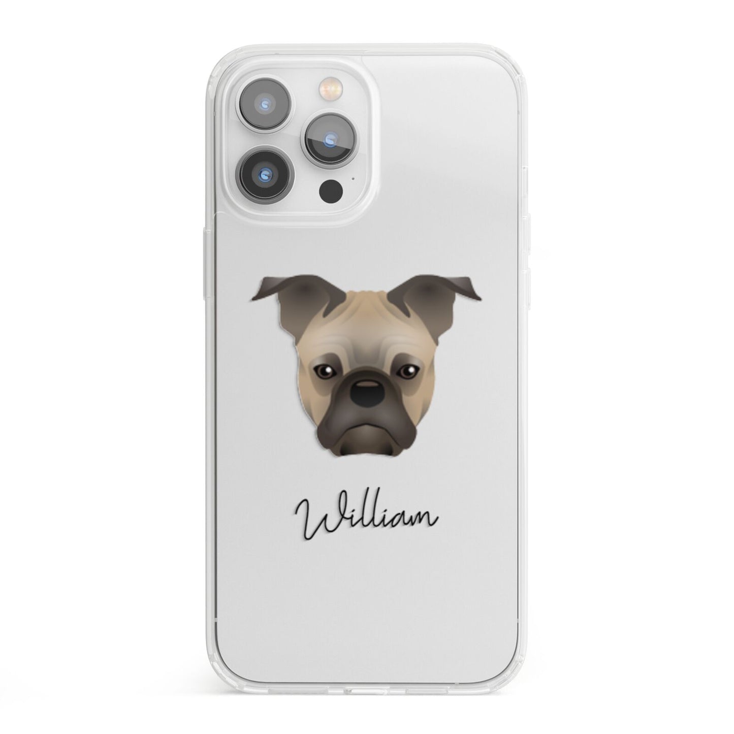 Frug Personalised iPhone 13 Pro Max Clear Bumper Case