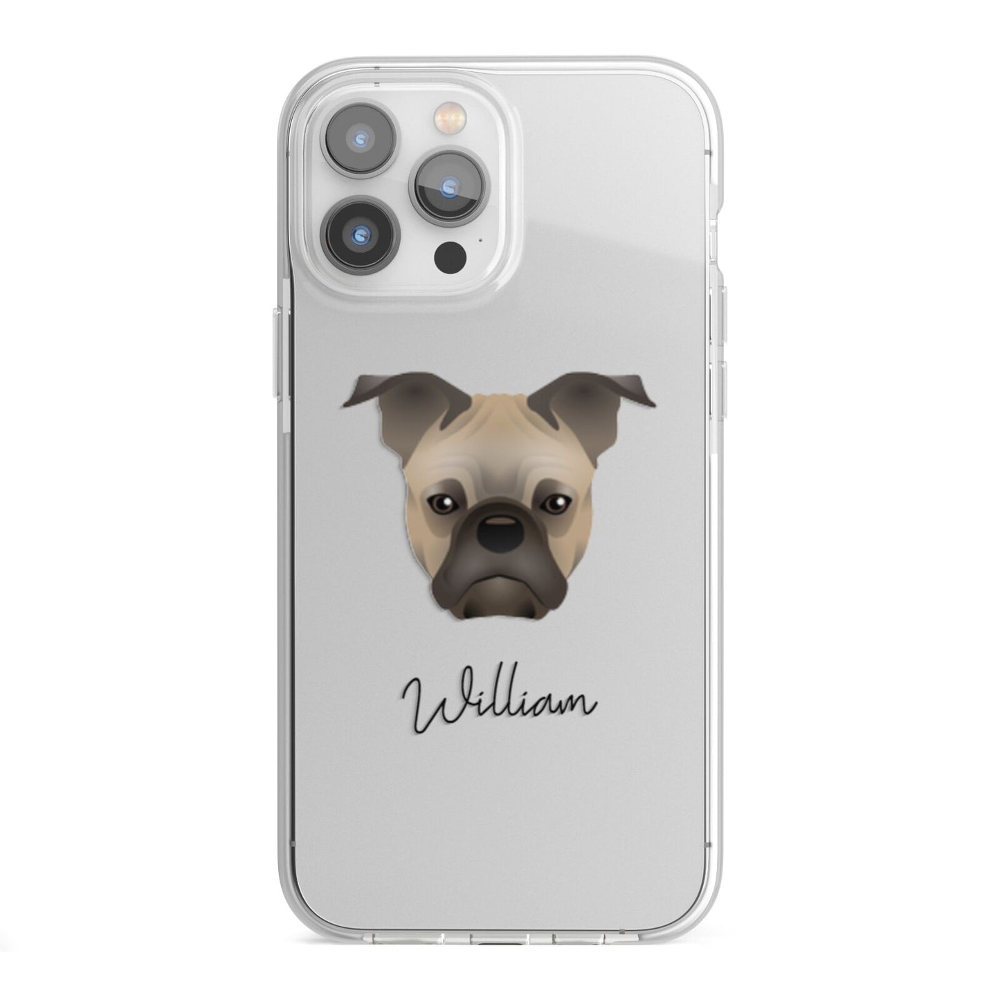 Frug Personalised iPhone 13 Pro Max TPU Impact Case with White Edges