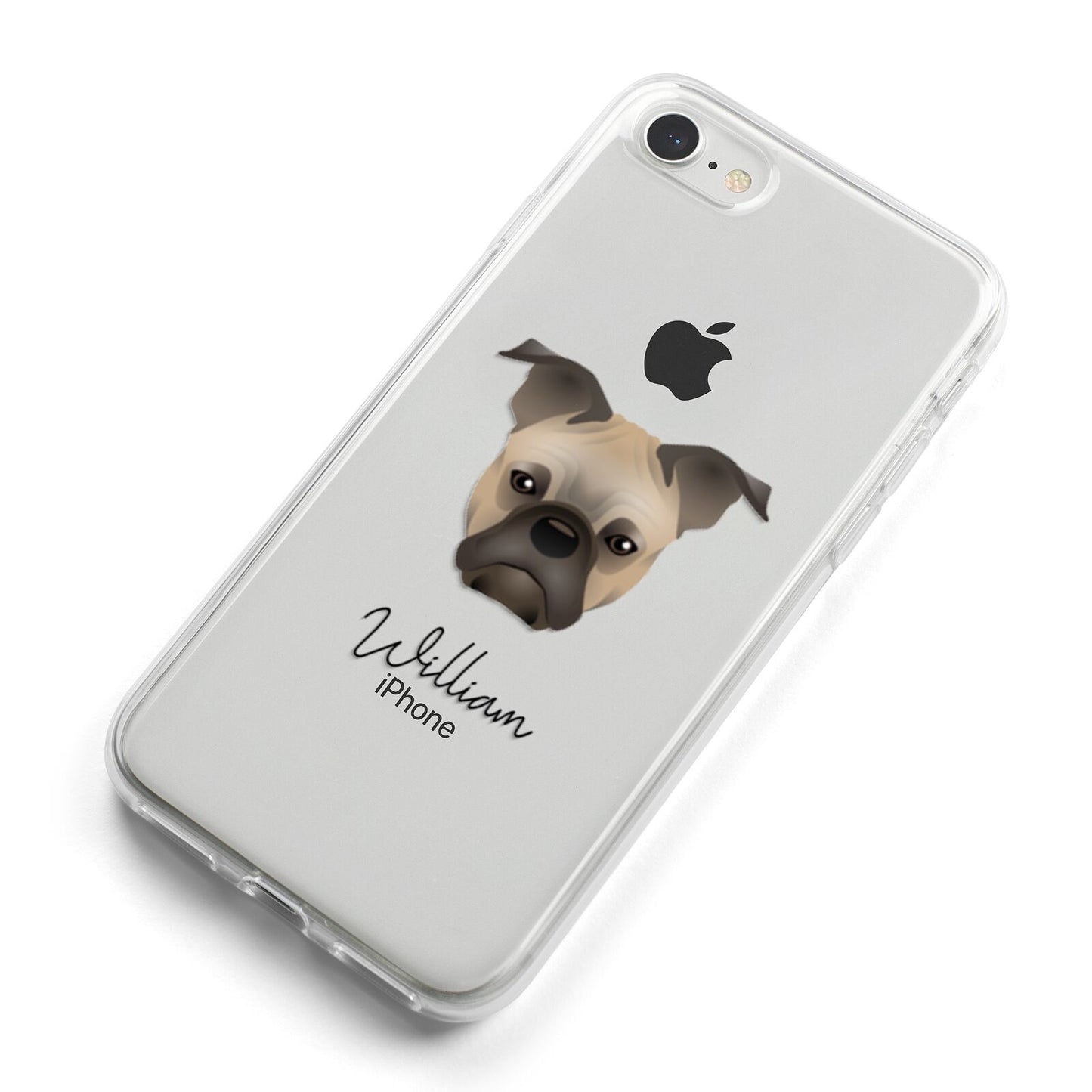 Frug Personalised iPhone 8 Bumper Case on Silver iPhone Alternative Image