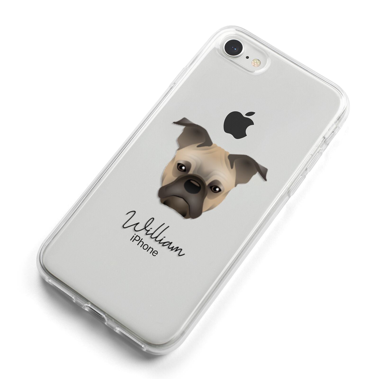 Frug Personalised iPhone 8 Bumper Case on Silver iPhone Alternative Image