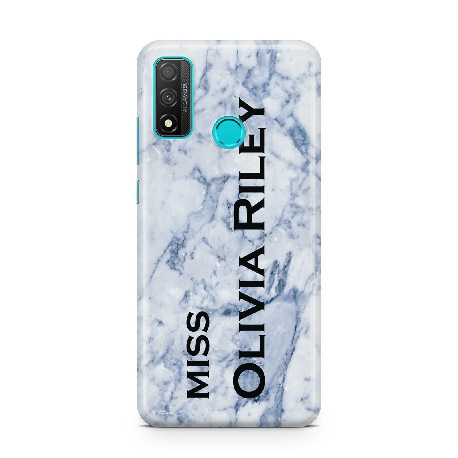 Full Name Grey Marble Huawei P Smart 2020
