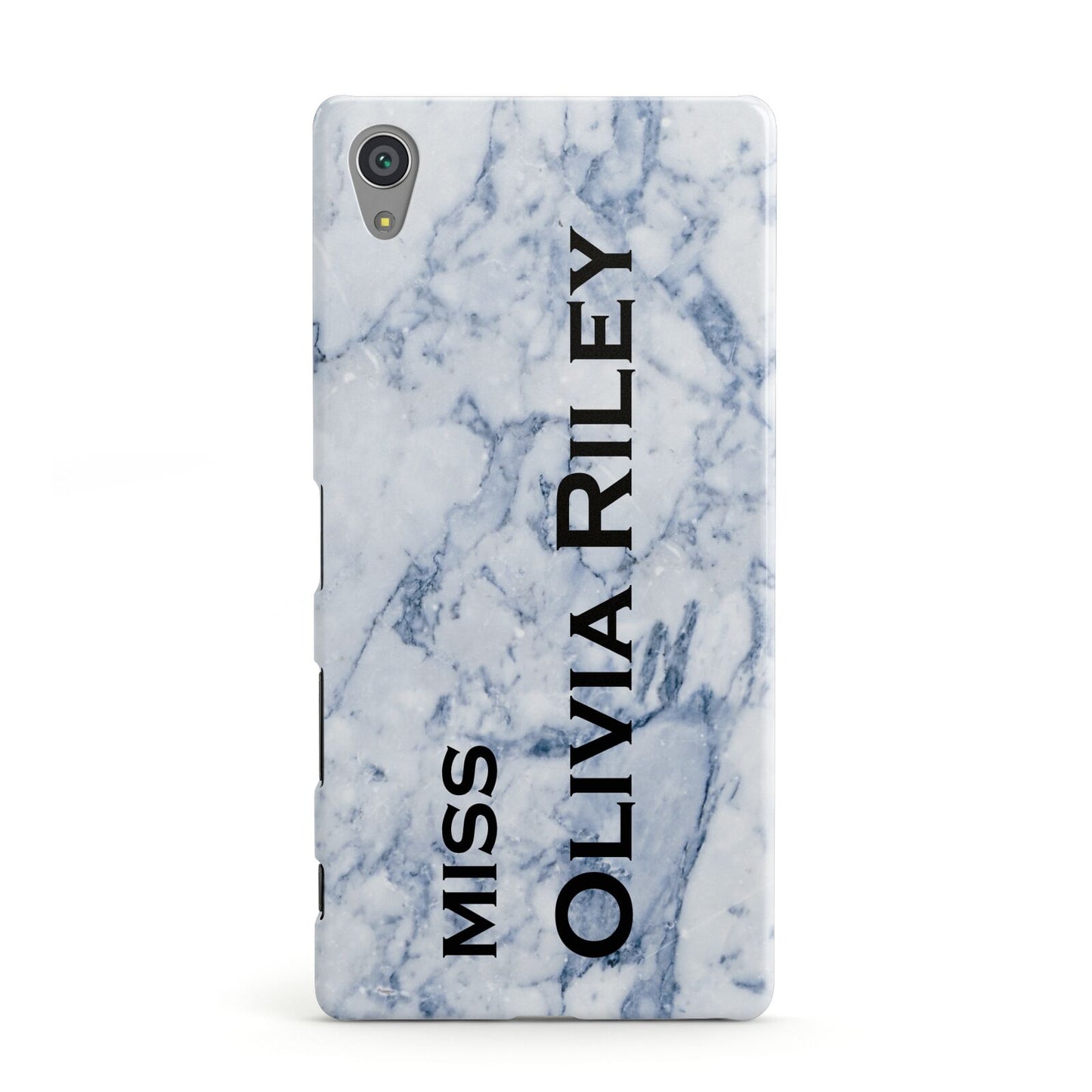 Full Name Grey Marble Sony Xperia Case