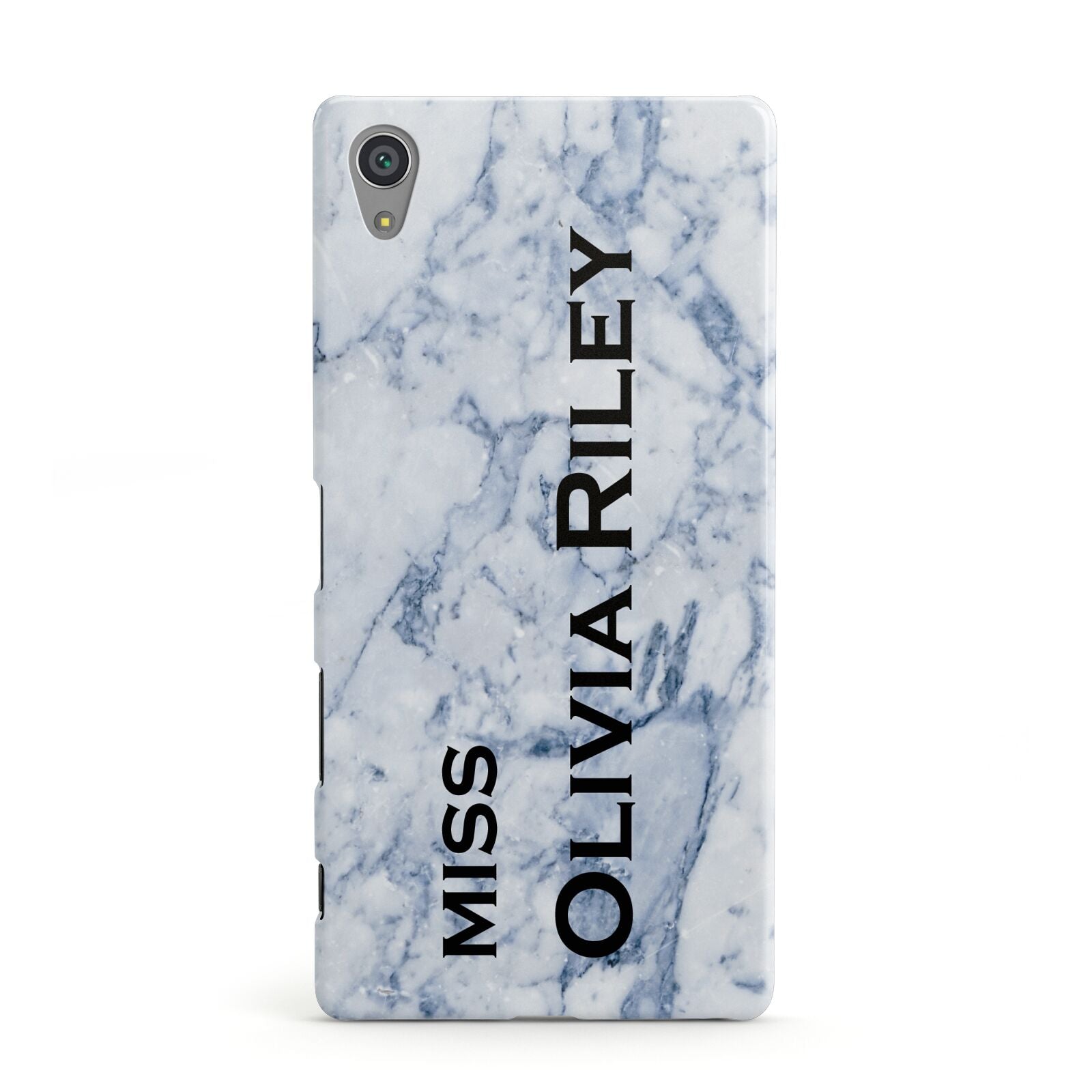 Full Name Grey Marble Sony Xperia Case