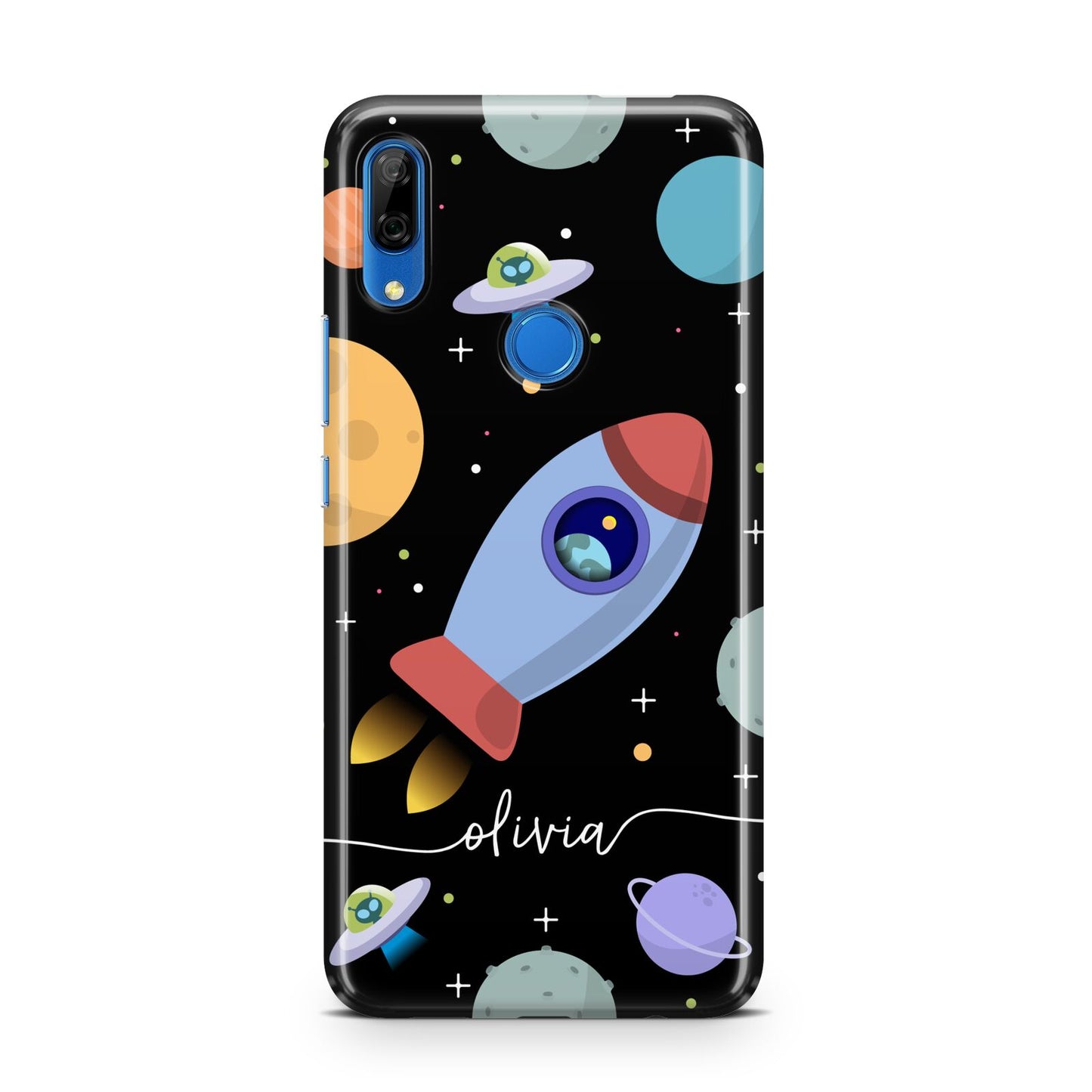 Fun Space Scene Artwork with Name Huawei P Smart Z