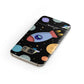 Fun Space Scene Artwork with Name Samsung Galaxy Case Front Close Up
