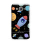 Fun Space Scene Artwork with Name Samsung Galaxy J7 Case