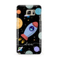 Fun Space Scene Artwork with Name Samsung Galaxy Note 5 Case