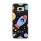 Fun Space Scene Artwork with Name Samsung Galaxy S8 Plus Case