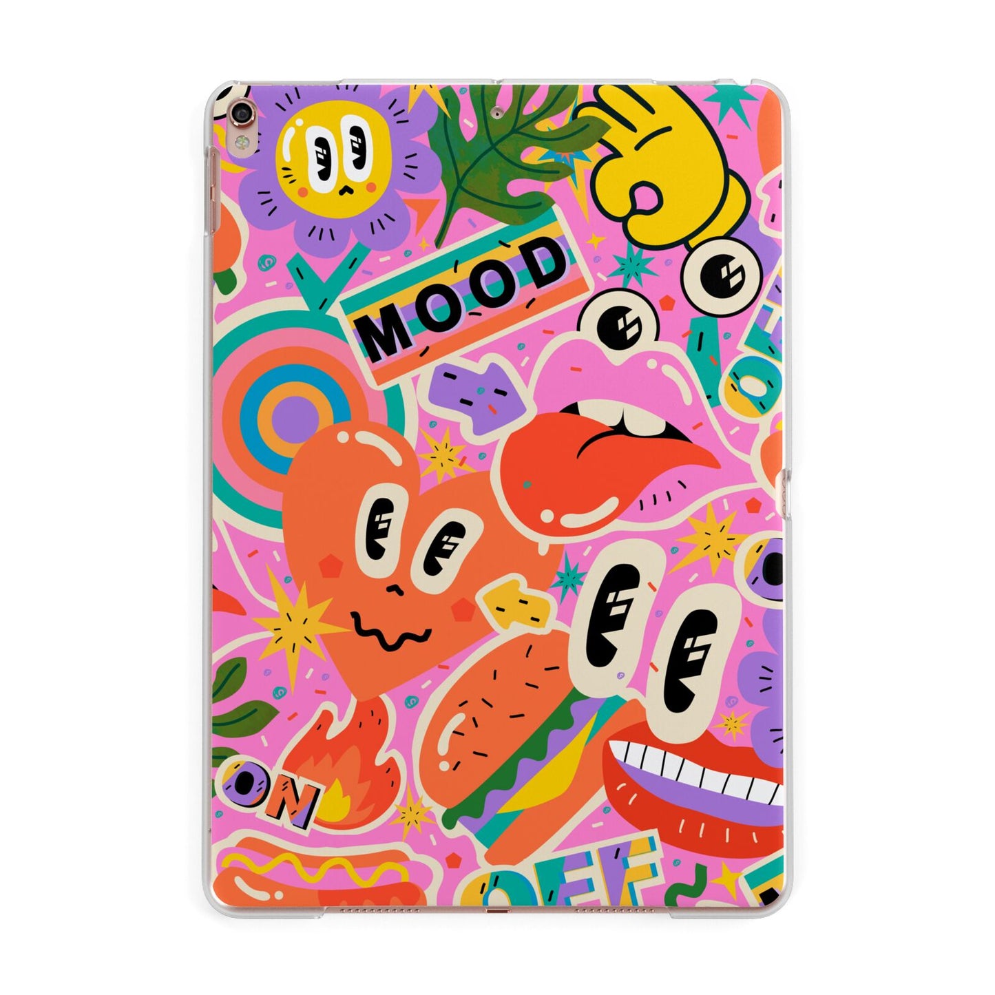 Fun Sticker Apple iPad Rose Gold Case