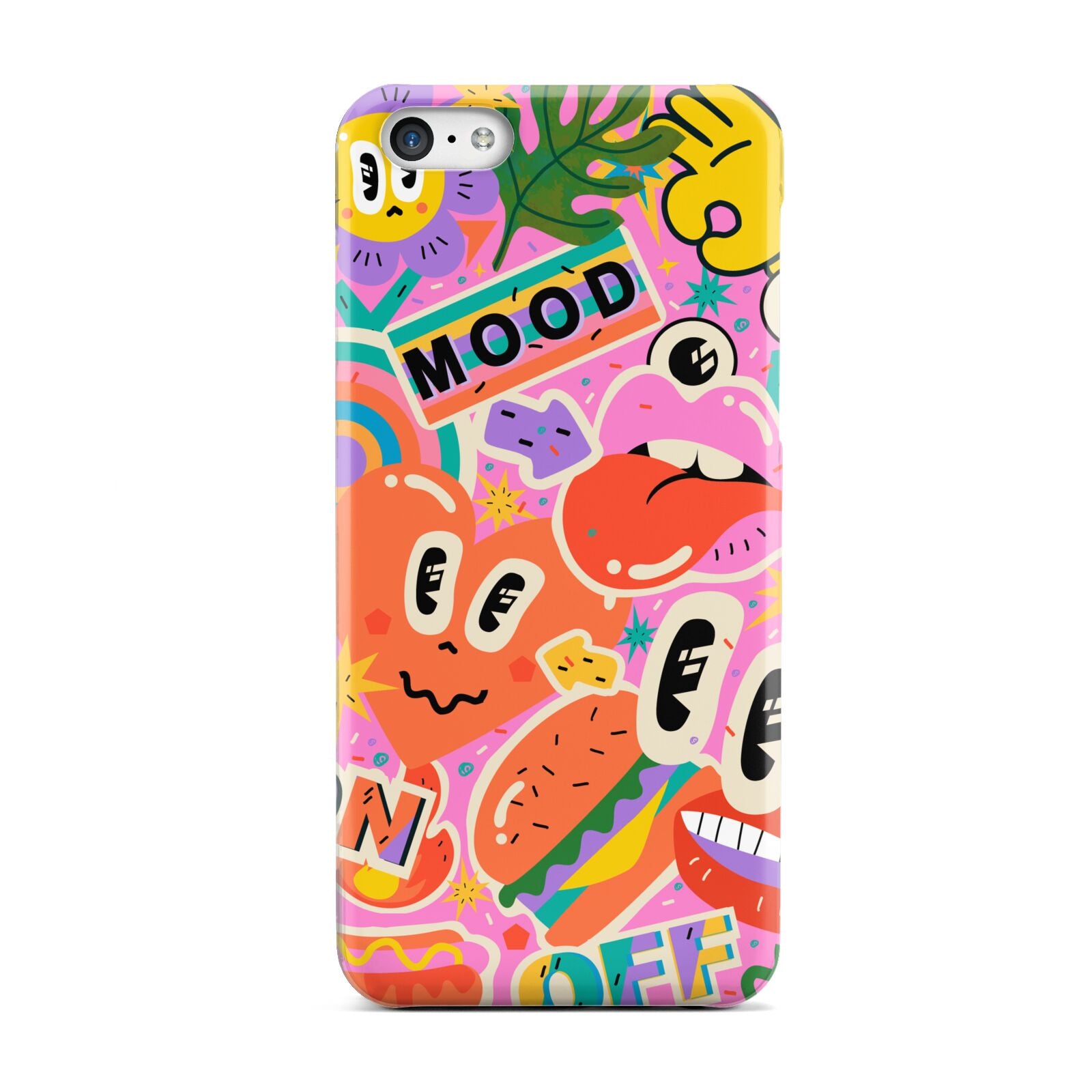 Fun Sticker Apple iPhone 5c Case