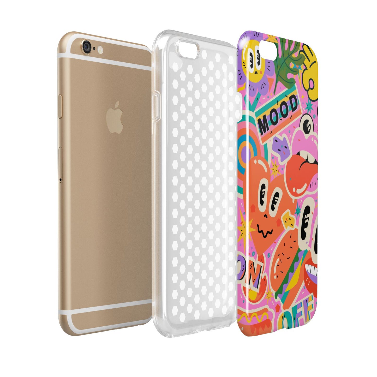 Fun Sticker Apple iPhone 6 3D Tough Case Expanded view