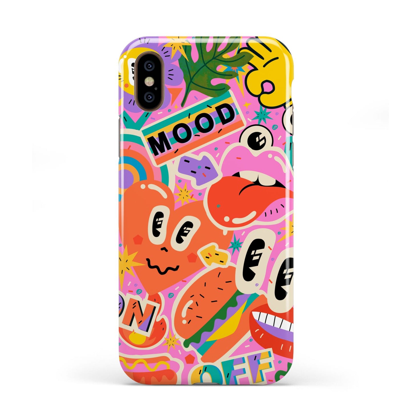 Fun Sticker Apple iPhone XS 3D Tough