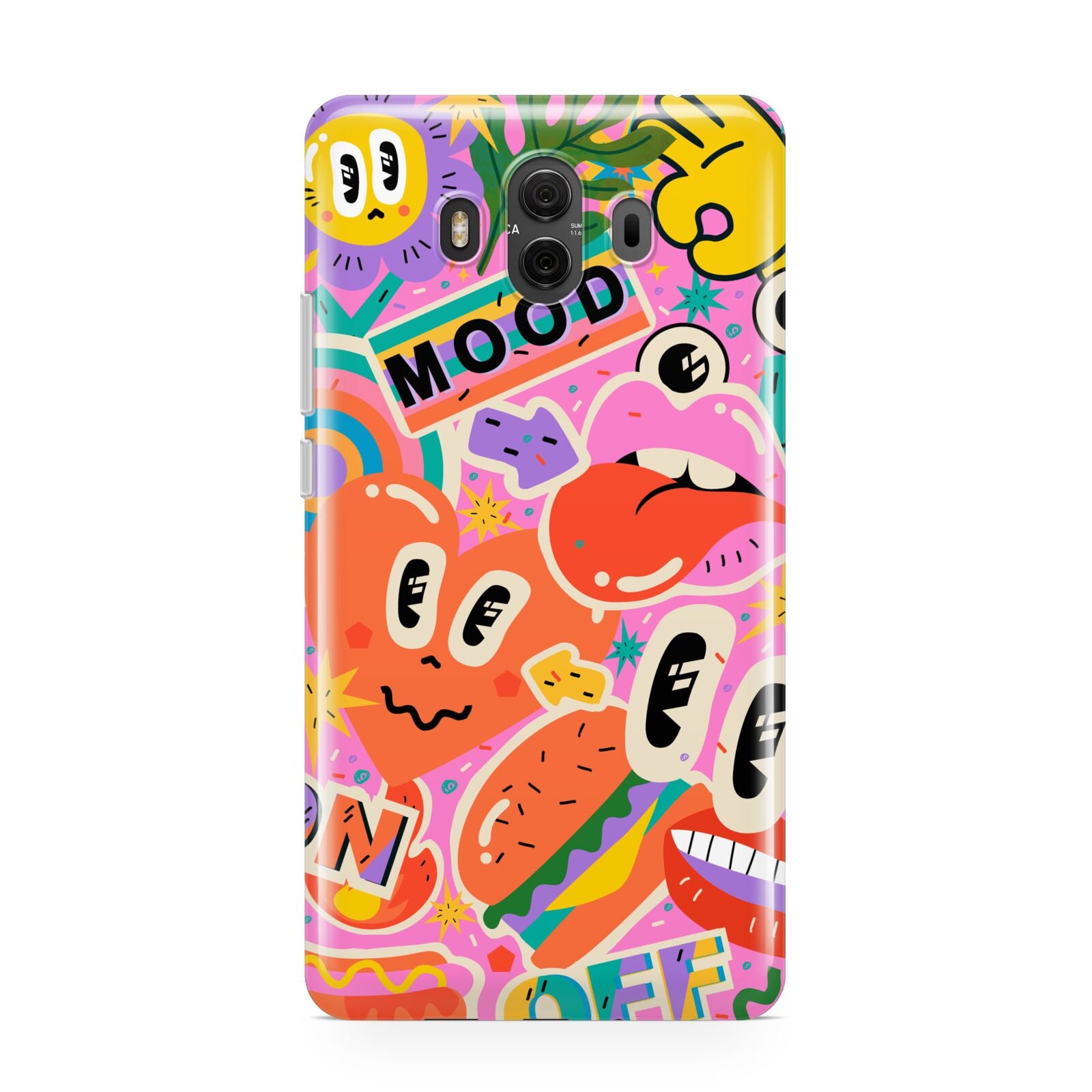 Fun Sticker Huawei Mate 10 Protective Phone Case