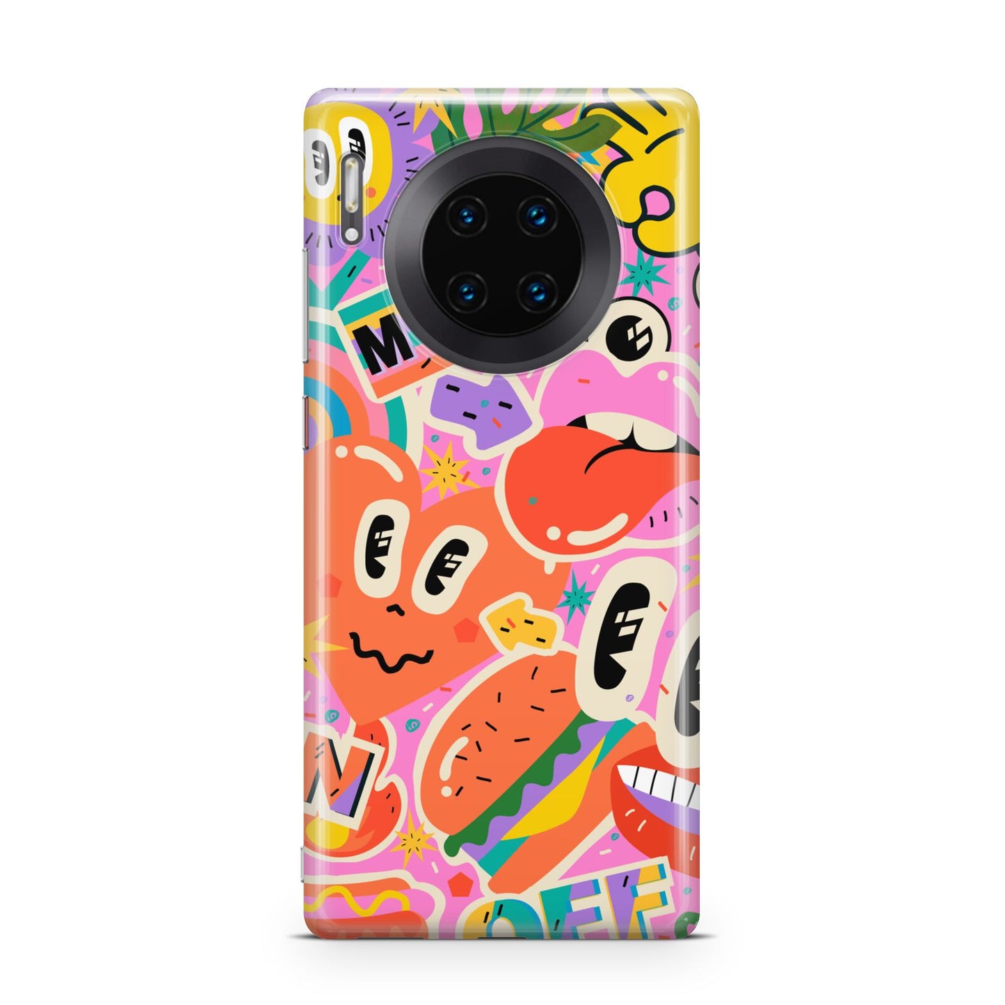 Fun Sticker Huawei Mate 30 Pro Phone Case