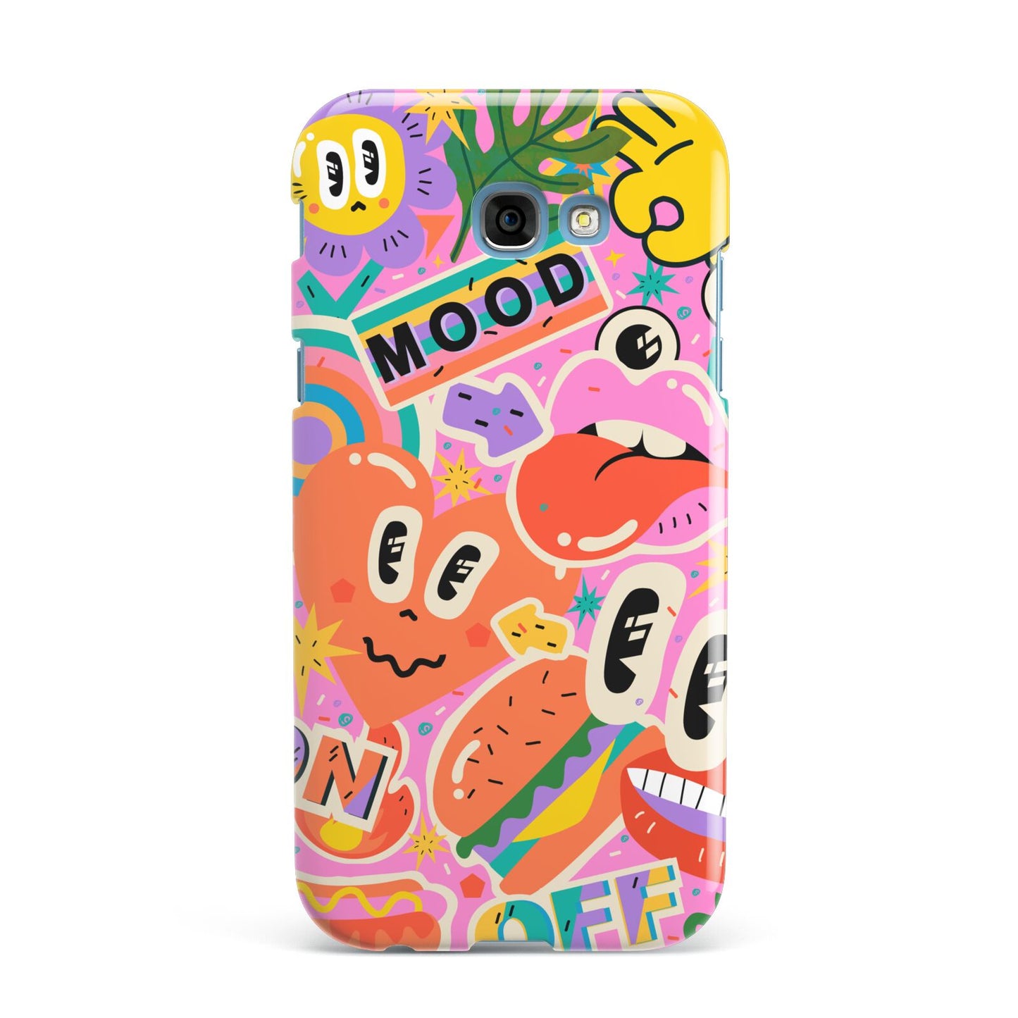 Fun Sticker Samsung Galaxy A7 2017 Case