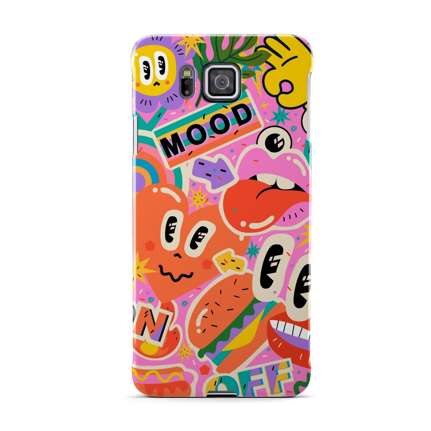 Fun Sticker Samsung Galaxy Alpha Case