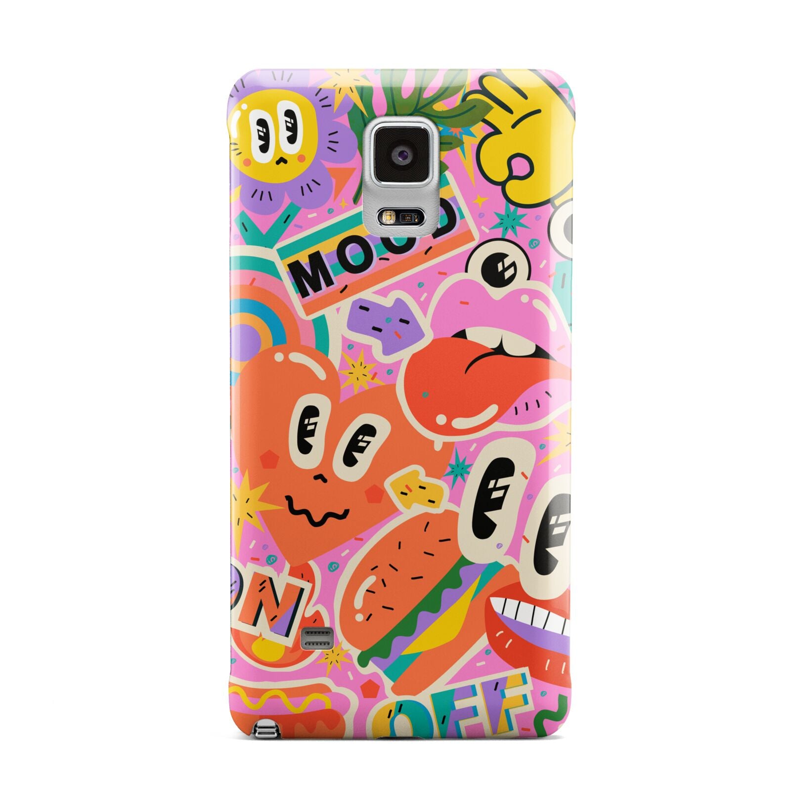 Fun Sticker Samsung Galaxy Note 4 Case