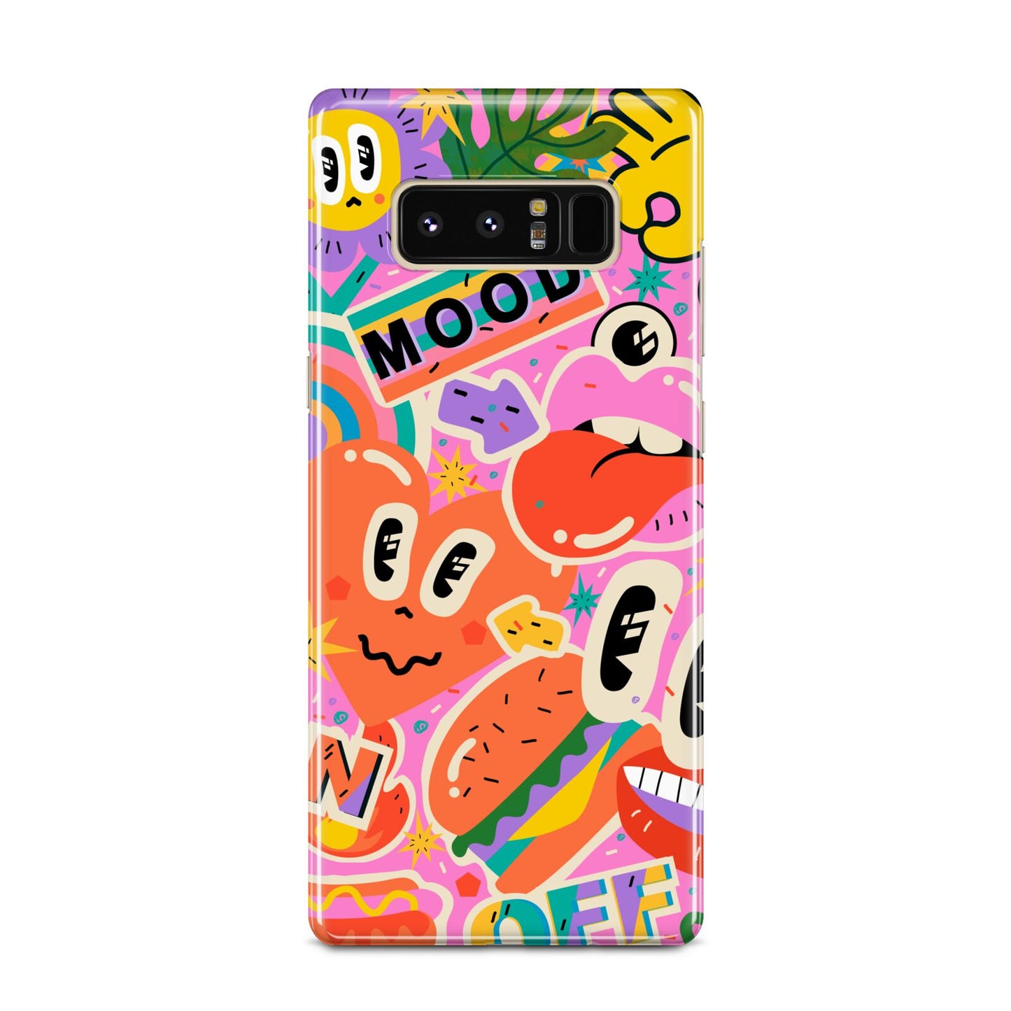 Fun Sticker Samsung Galaxy Note 8 Case