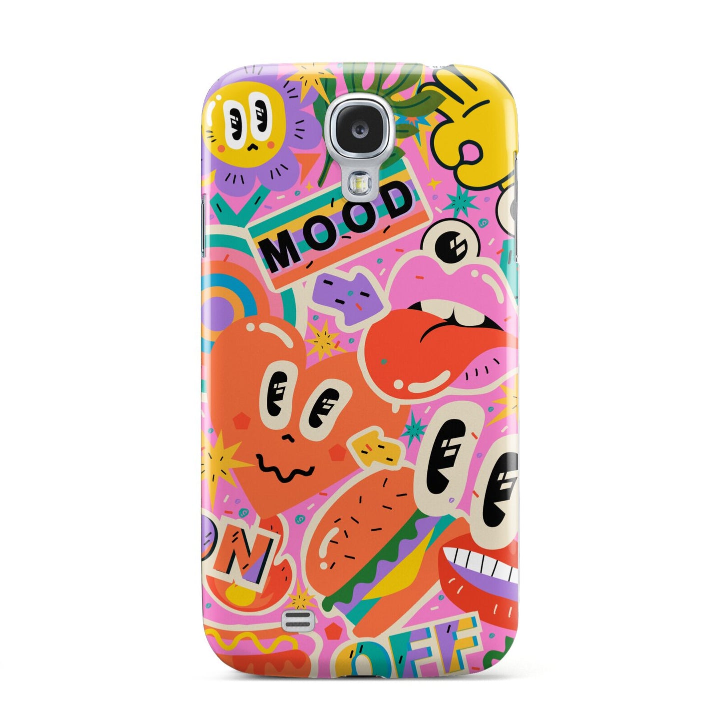 Fun Sticker Samsung Galaxy S4 Case