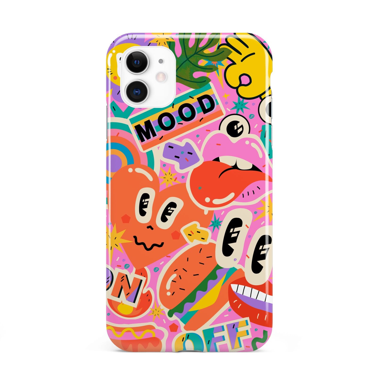 Fun Sticker iPhone 11 3D Tough Case