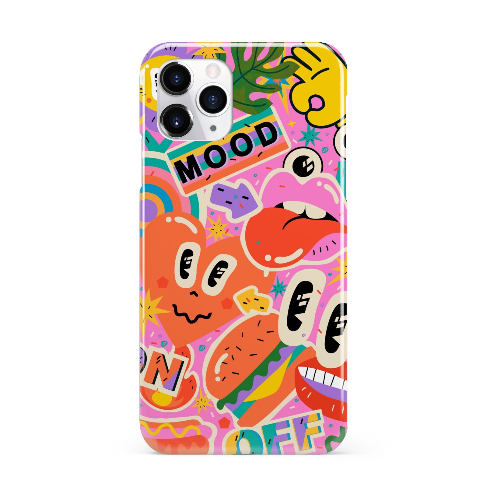 Fun Sticker iPhone 11 Pro 3D Snap Case