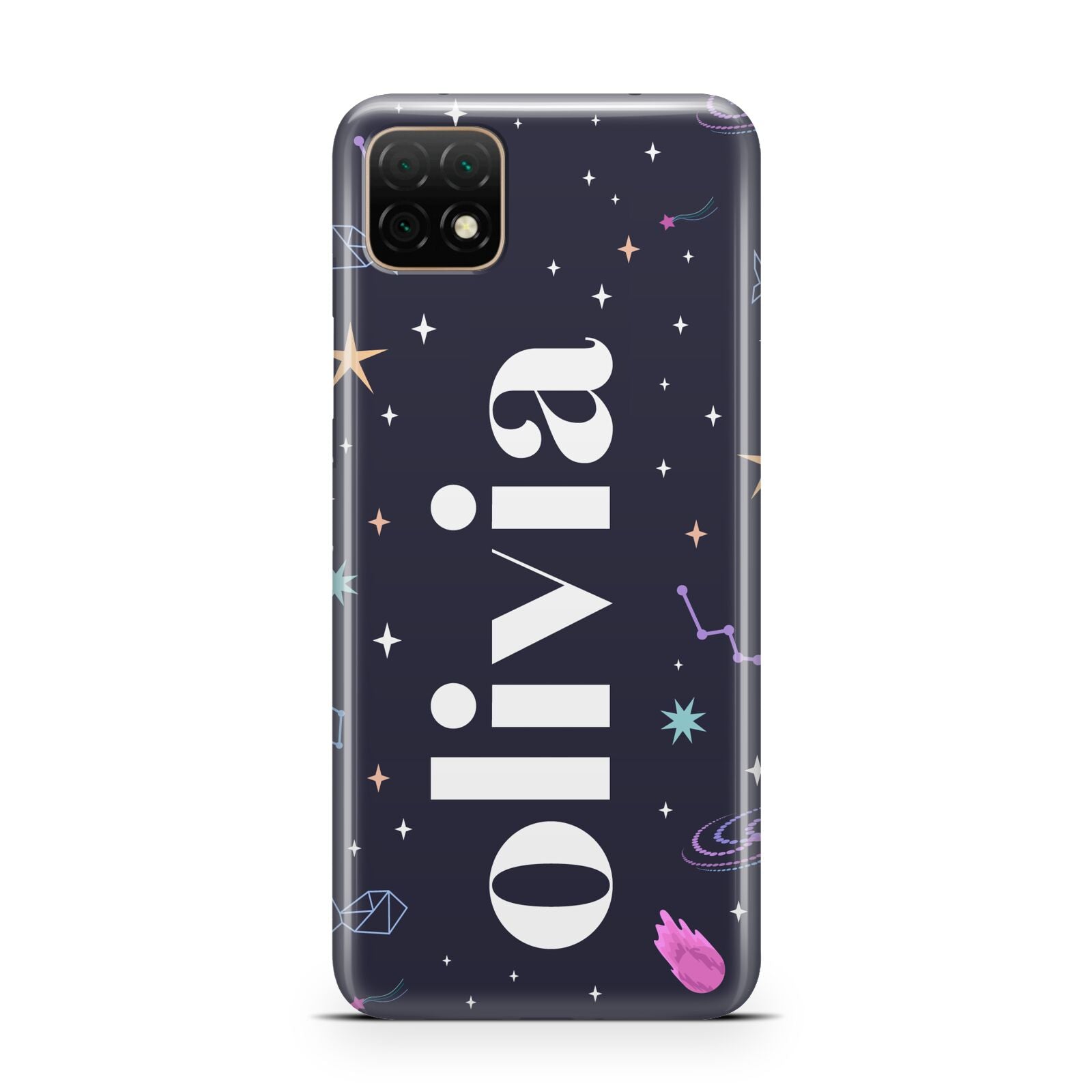 Funky Starry Night Personalised Name Huawei Enjoy 20 Phone Case