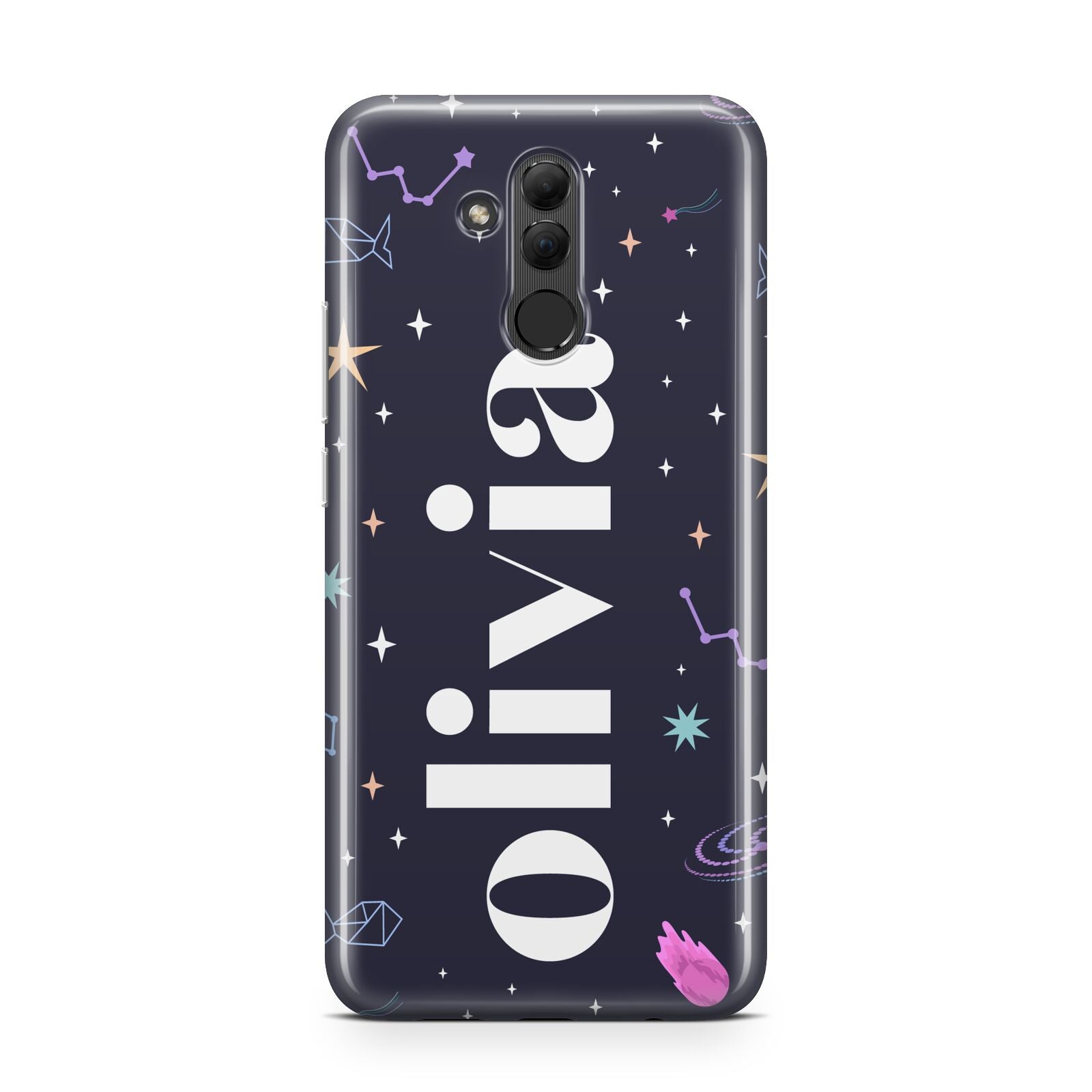 Funky Starry Night Personalised Name Huawei Mate 20 Lite